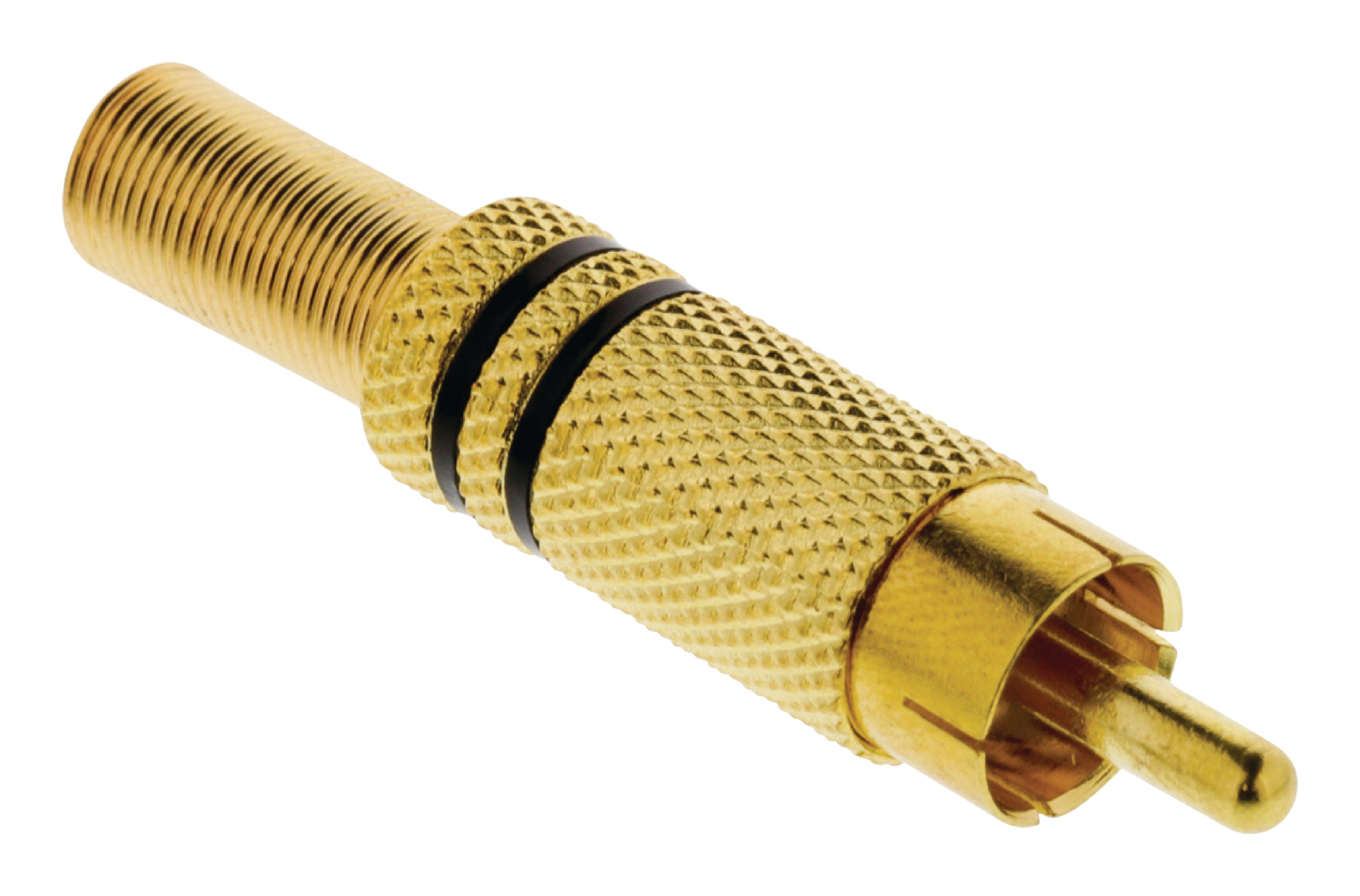 Cinch RCA Gold/Schwarz