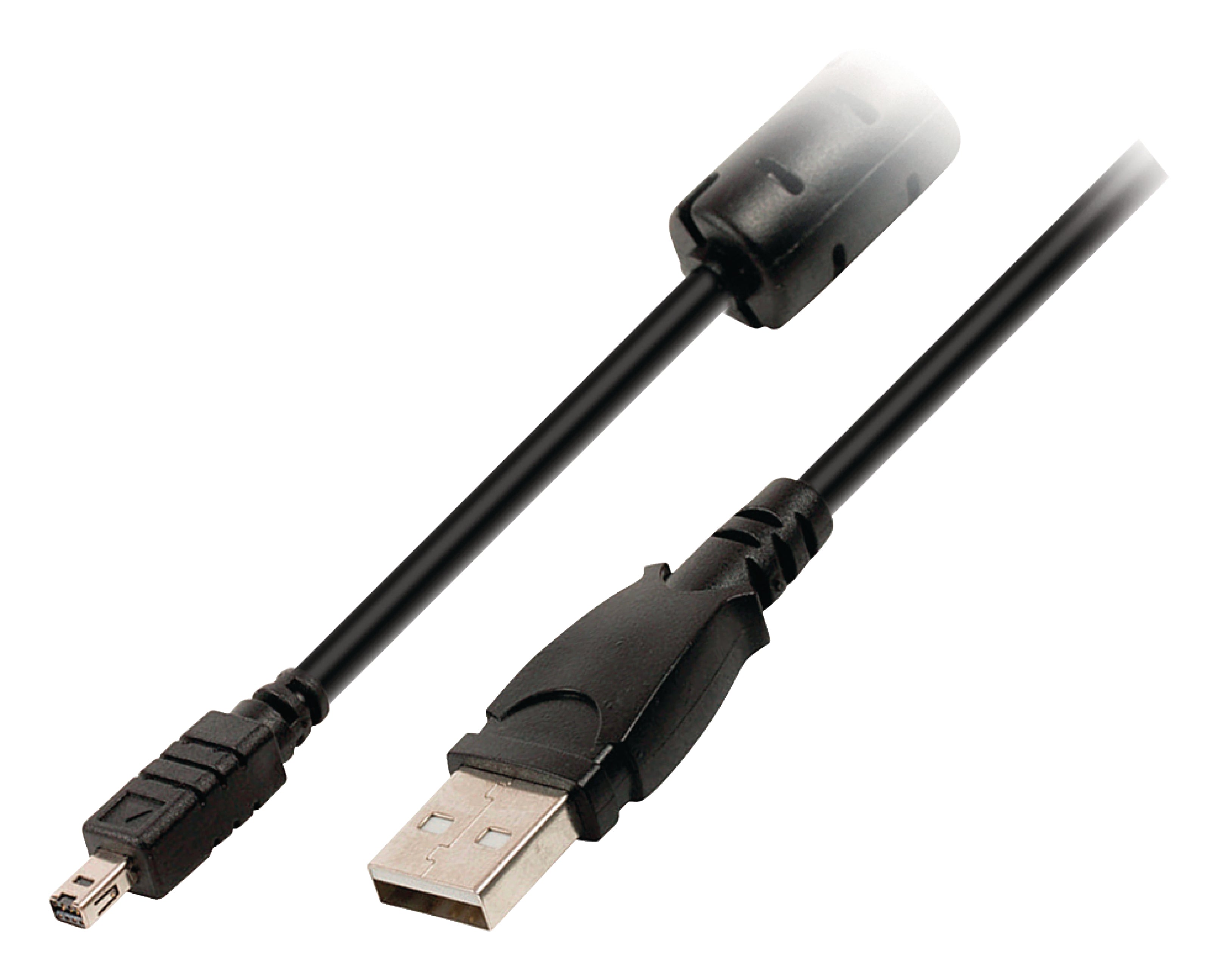 USB 2.0 Kabel USB A male - Minolta 8-pol. male 2.00 m Schwarz