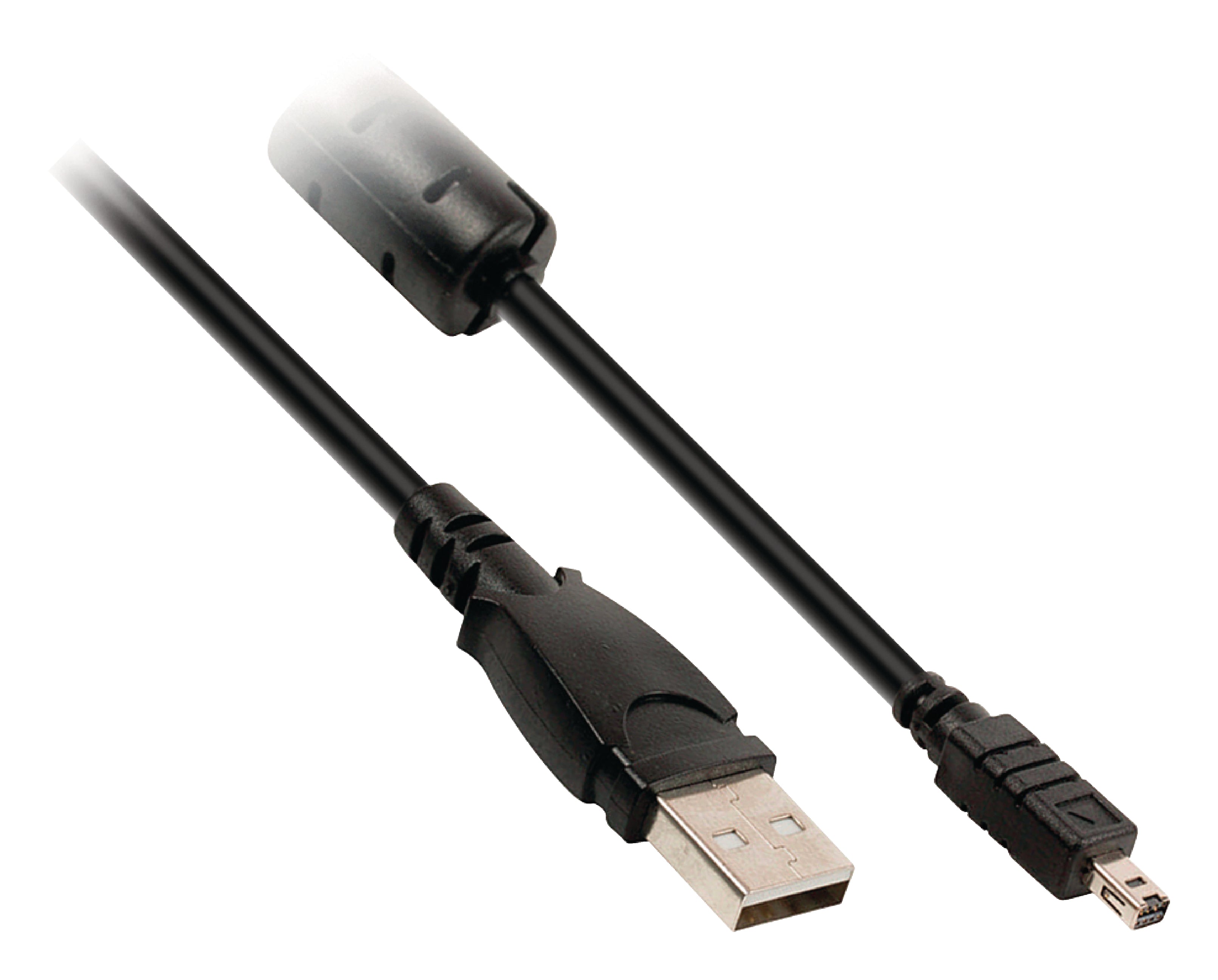 USB 2.0 Kabel USB A male - Minolta 8-pol. male 2.00 m Schwarz