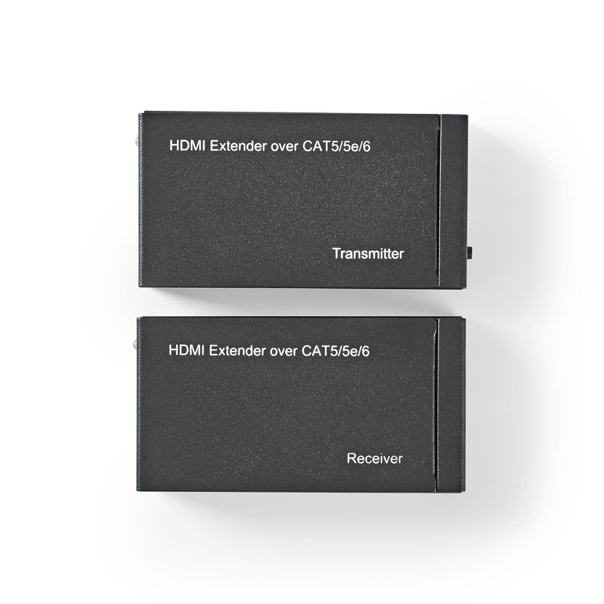 HDMI ™ Extender | Über CAT6 | up to 60.0 m | 1080p | 1.65 Gbps | Metall | Anthrazit