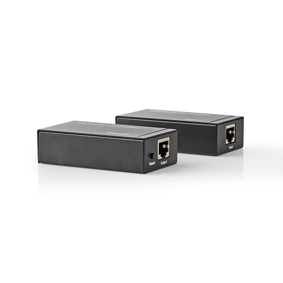 HDMI ™ Extender | Über CAT6 | up to 60.0 m | 1080p | 1.65 Gbps | Metall | Anthrazit