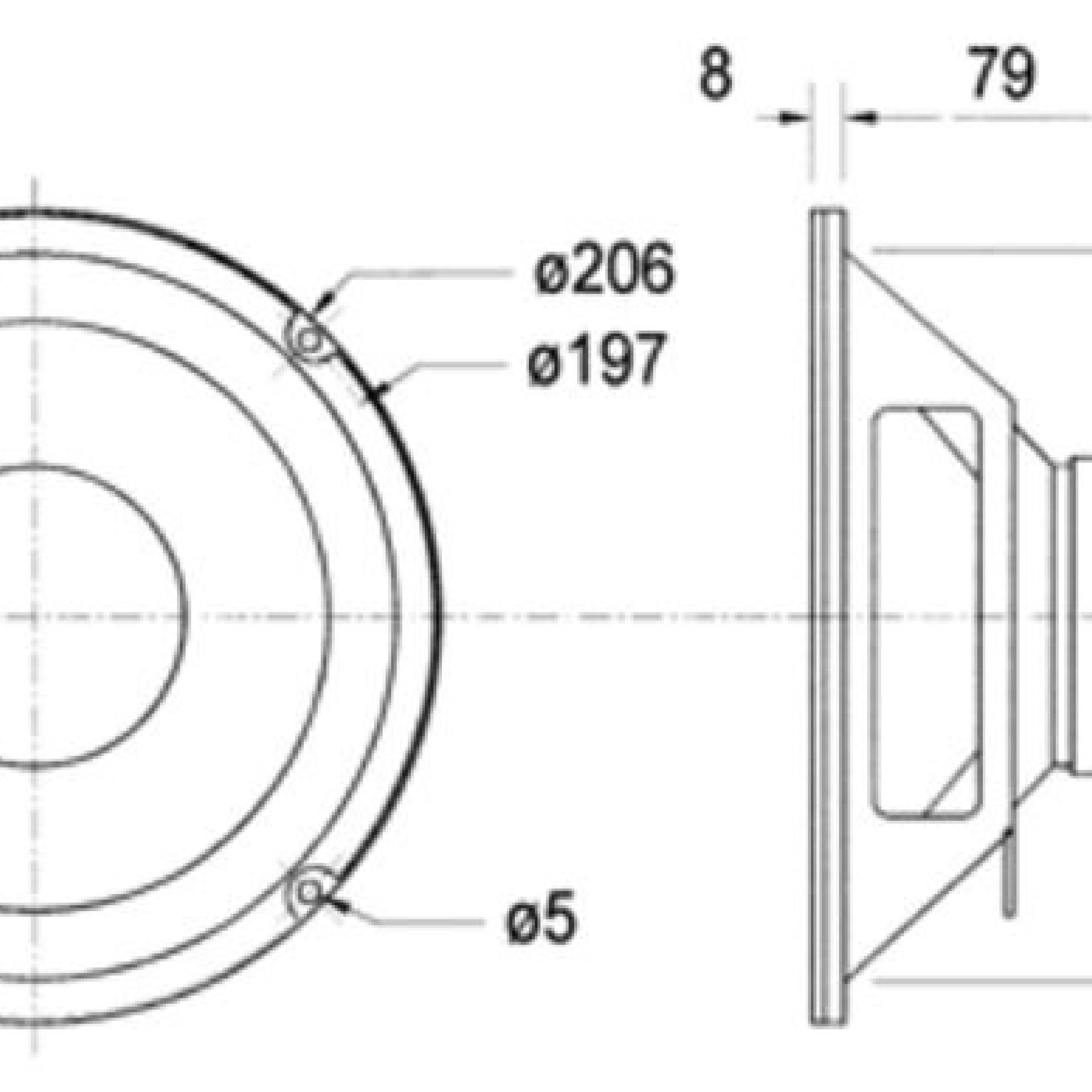 W200 - 8 Ohm 20 cm (8") 8 Tieftöner