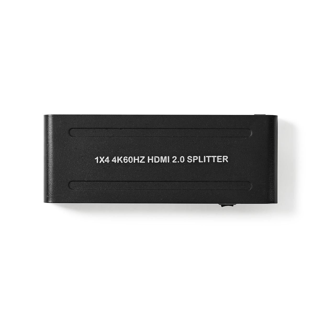 HDMI ™ Splitter | 4-Port port(s) | HDMI™ Eingang | 4x HDMI™ Ausgang | 4K@60Hz | 18 Gbps | Metall | Anthrazit