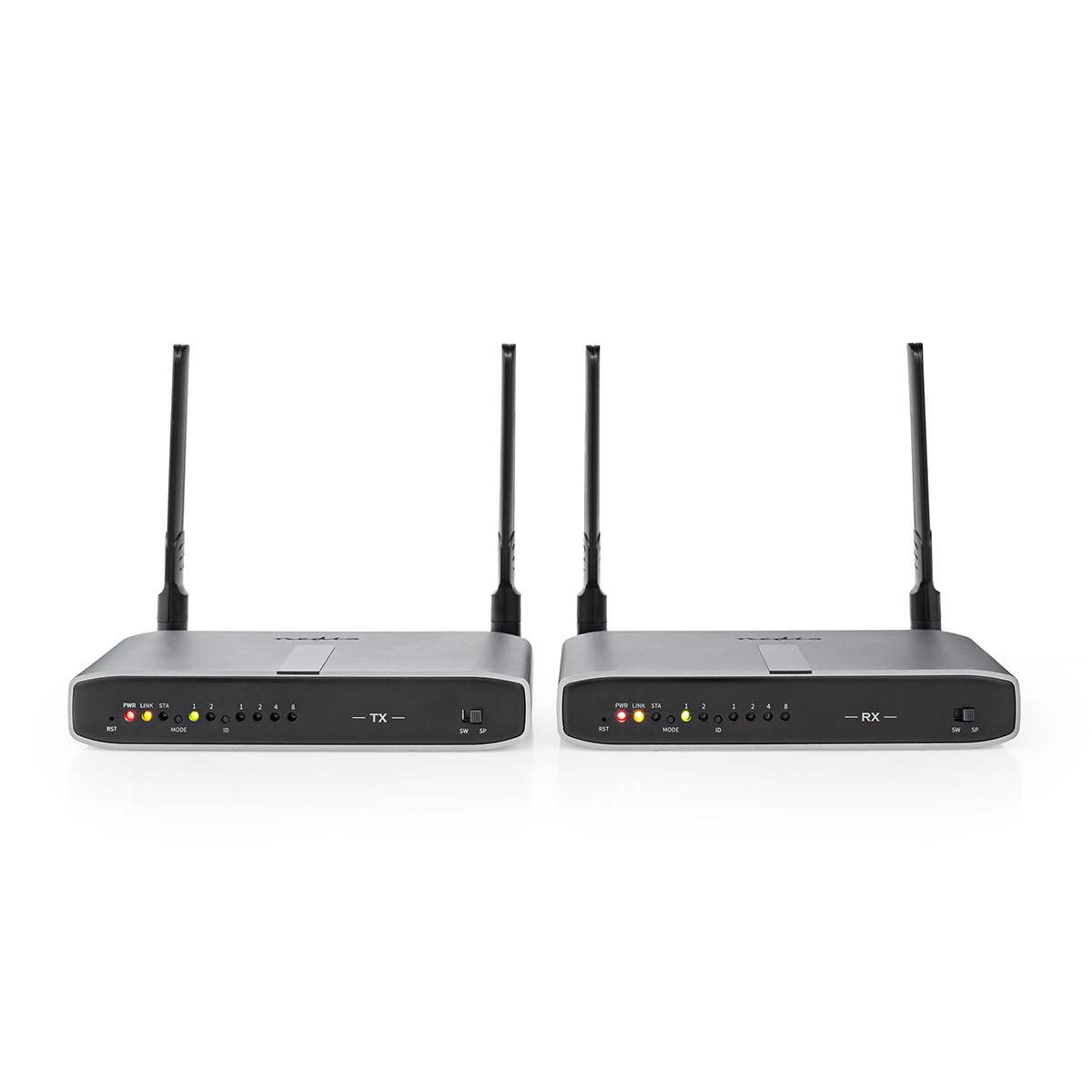 Wireless HDMI ™ Übertrager | WLAN | 5.15 - 5.85 MHz | 100.0 m (Sichtlinie) | Maximale Auflösung: Full HD 1080p | 6.75 Gbps | IR-Rücksendefunktion | ABS | Anthrazit