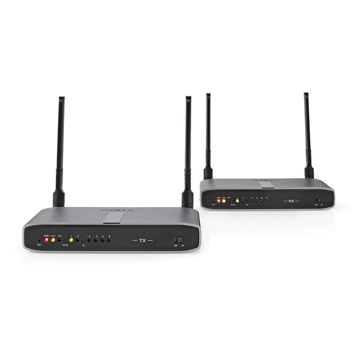 Wireless HDMI ™ Übertrager | WLAN | 5.15 - 5.85 MHz | 100.0 m (Sichtlinie) | Maximale Auflösung: Full HD 1080p | 6.75 Gbps | IR-Rücksendefunktion | ABS | Anthrazit