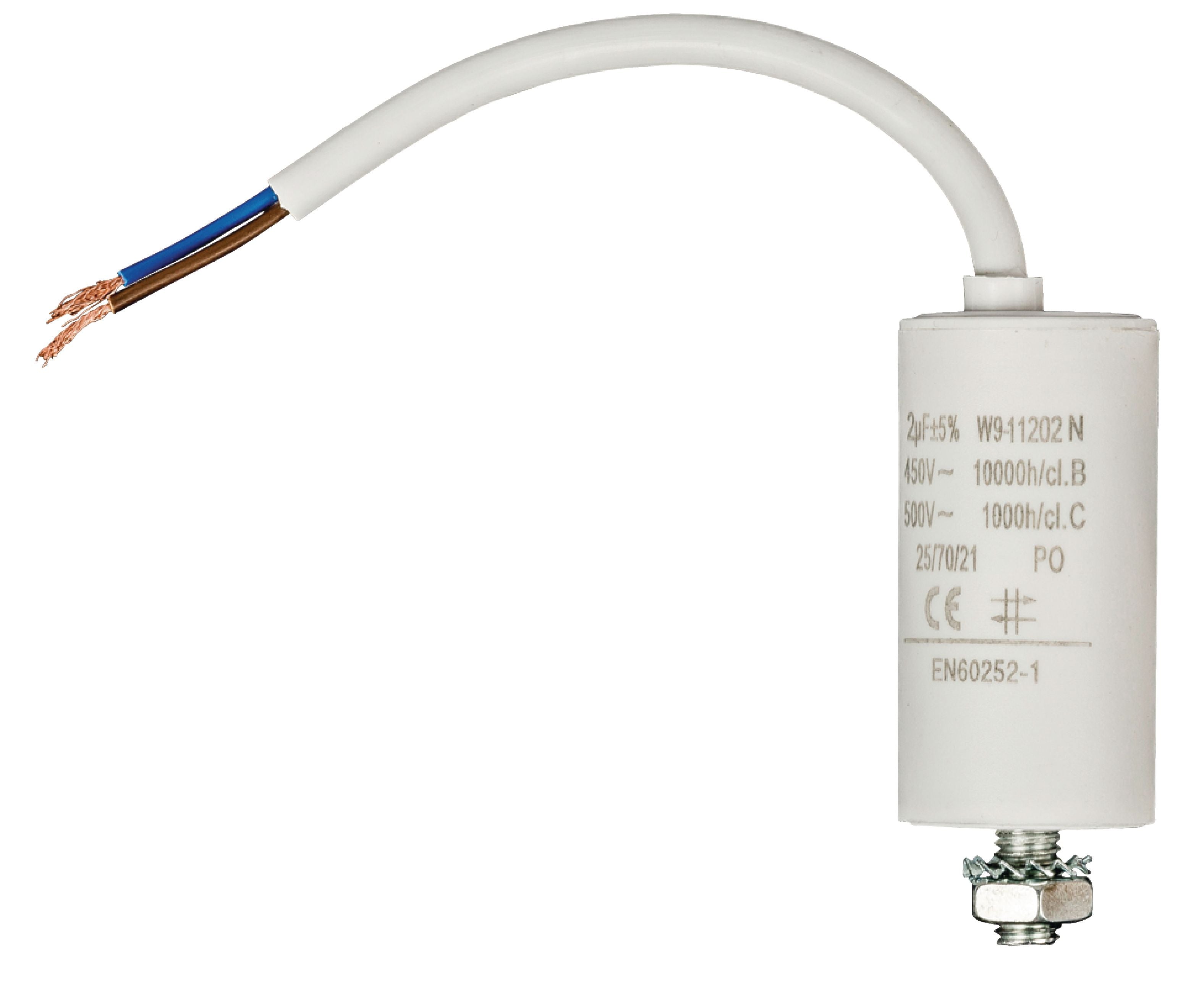 Kondensator 2.0uf / 450 V + Cable