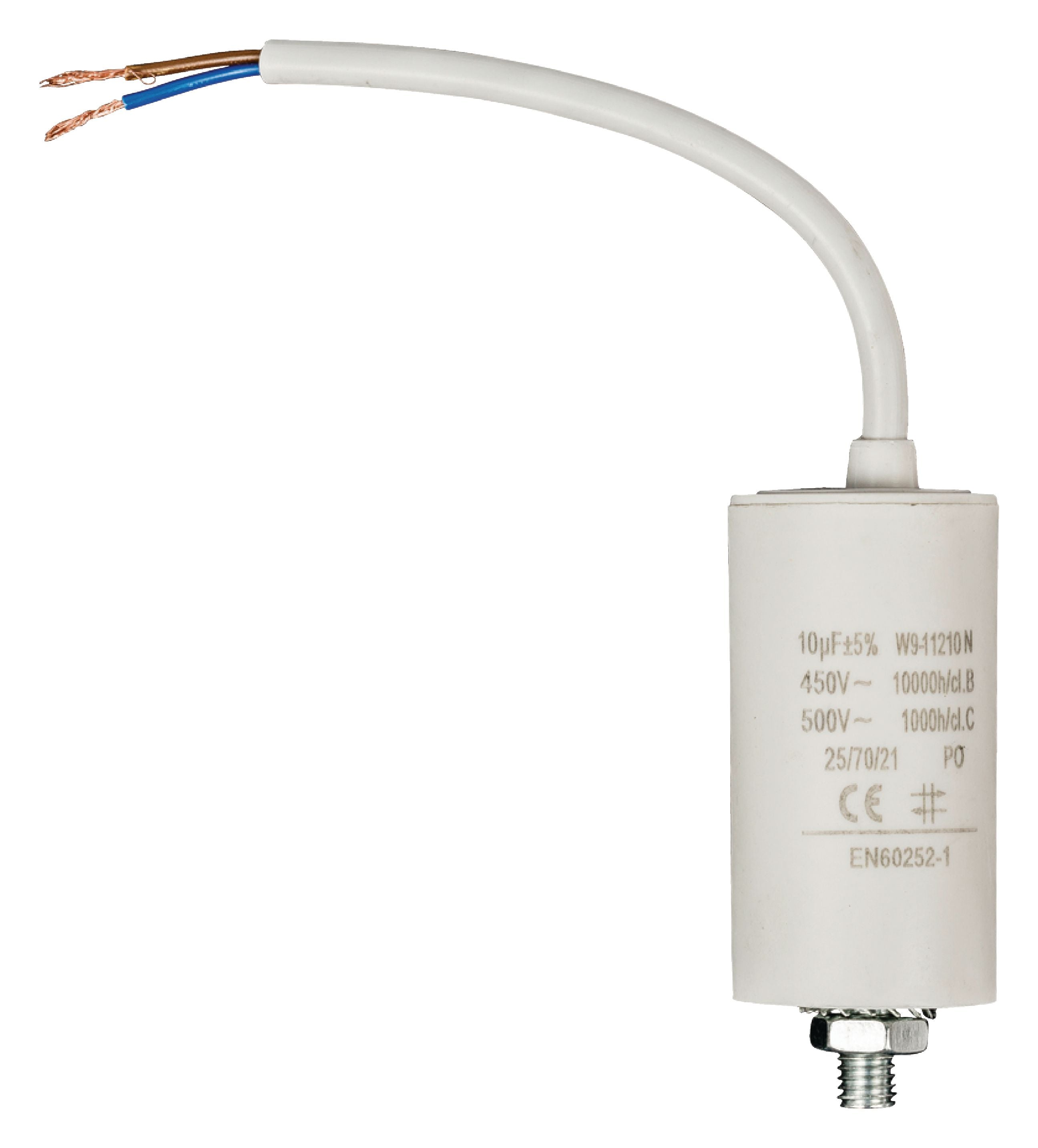 Kondensator 10.0uf / 450 V + cable