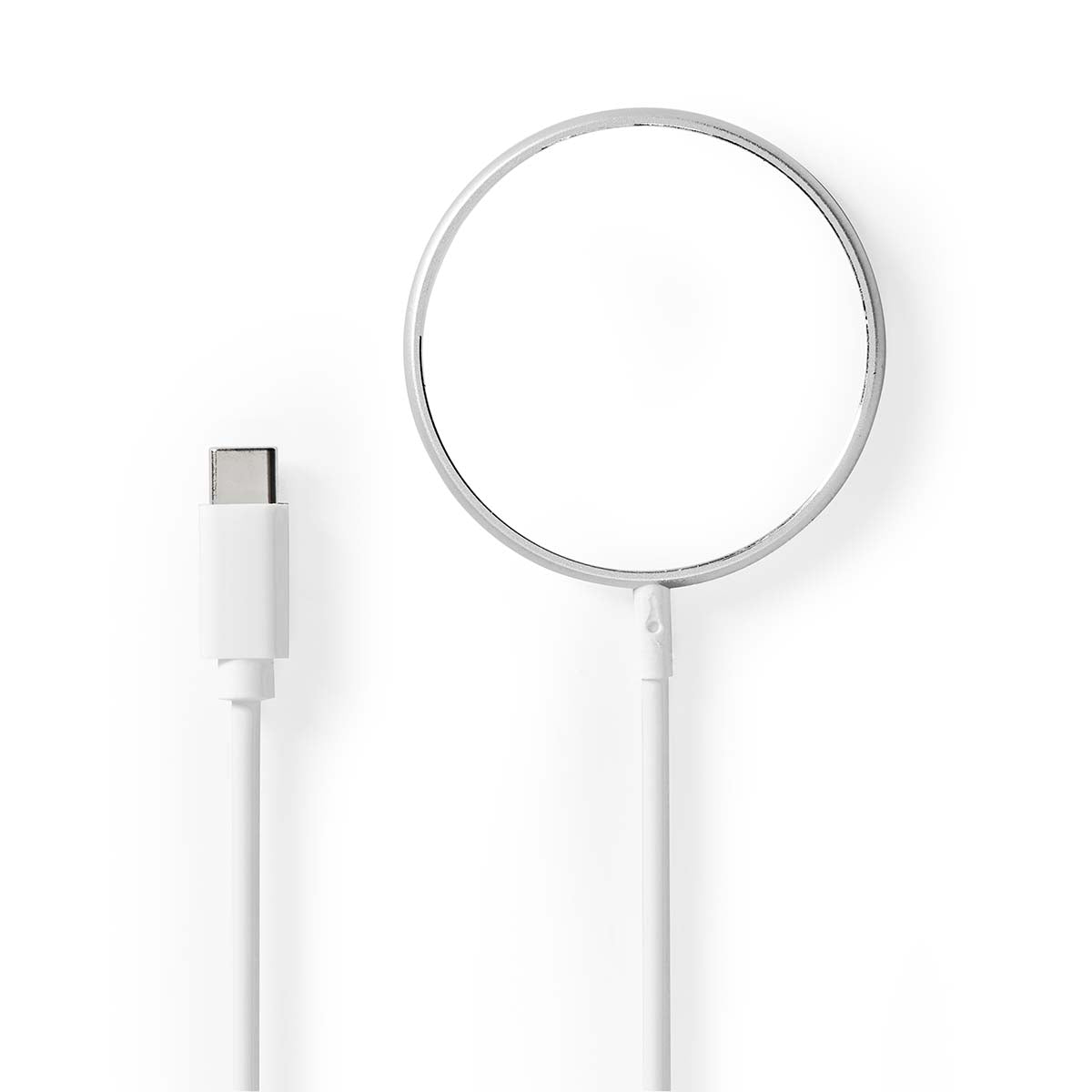 Drahtloses Ladegerät | 5 / 7.5 / 10 / 15 W | 1.0 / 1.1 / 1.67 / 2 A | inkl. Kabel | USB Type-C™ | 1.00 m