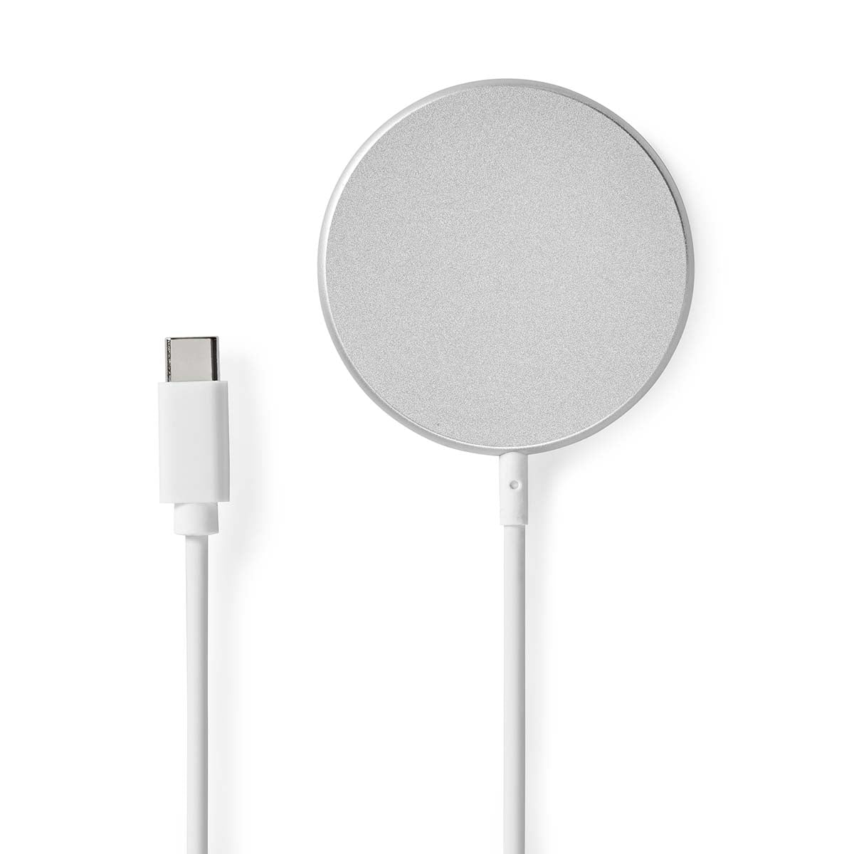 Drahtloses Ladegerät | 5 / 7.5 / 10 / 15 W | 1.0 / 1.1 / 1.67 / 2 A | inkl. Kabel | USB Type-C™ | 1.00 m