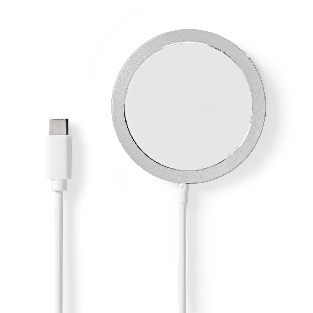 Drahtloses Ladegerät | Ständer | 5 / 7.5 / 10 / 15 W | 1.0 / 1.1 / 1.67 / 2 A | inkl. Kabel | USB Type-C™ | 1.00 m