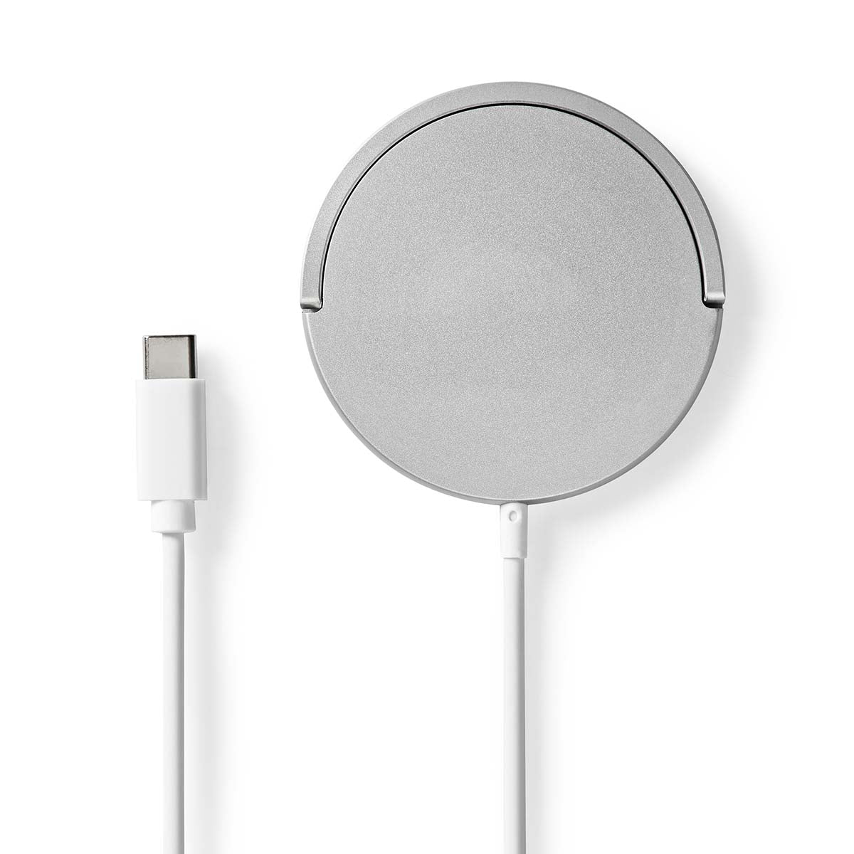 Drahtloses Ladegerät | Ständer | 5 / 7.5 / 10 / 15 W | 1.0 / 1.1 / 1.67 / 2 A | inkl. Kabel | USB Type-C™ | 1.00 m