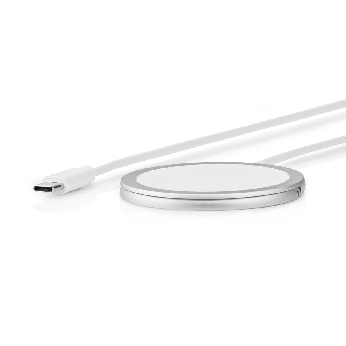 Drahtloses Ladegerät | Ständer | 5 / 7.5 / 10 / 15 W | 1.0 / 1.1 / 1.67 / 2 A | inkl. Kabel | USB Type-C™ | 1.00 m