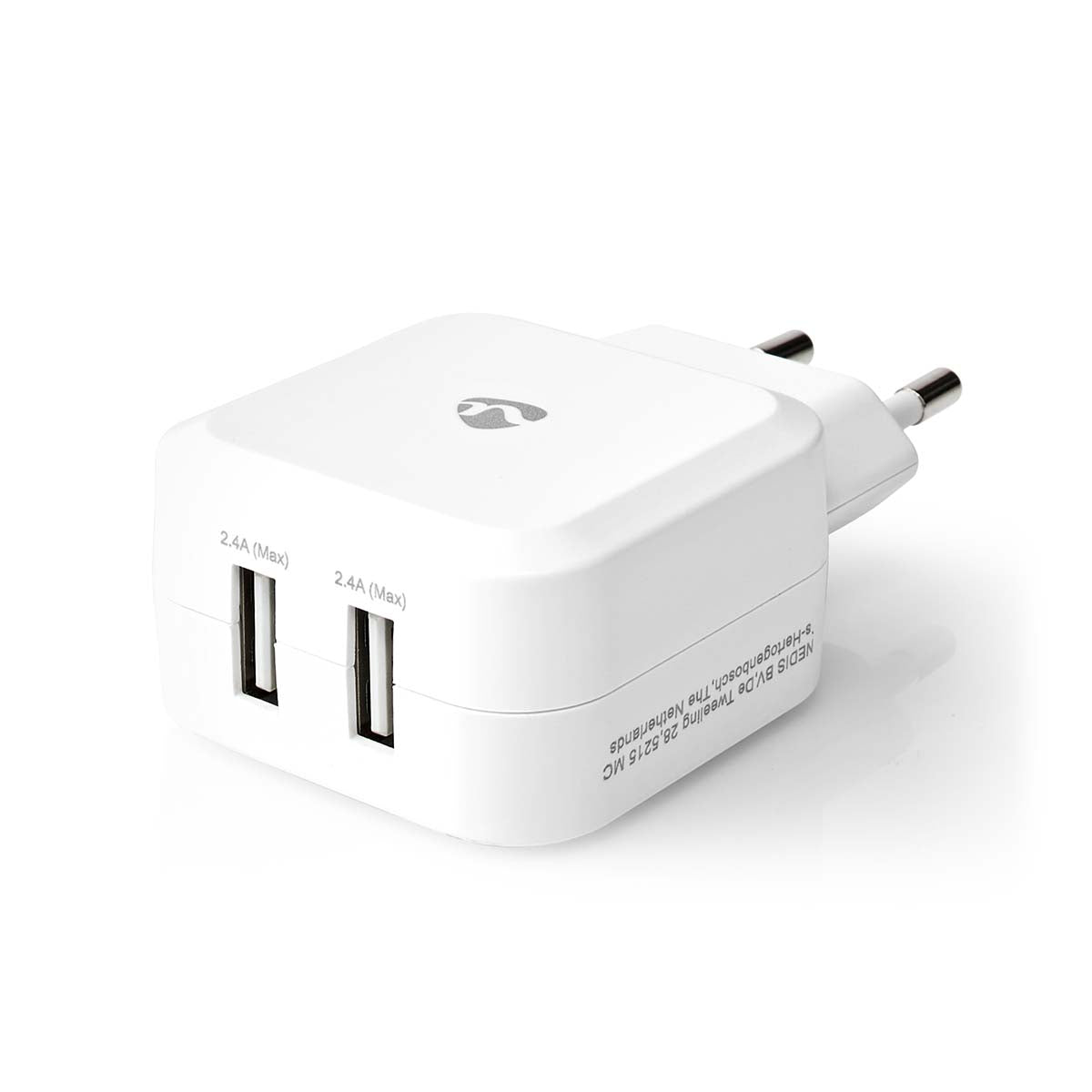 Netzladegerät | 24 W | Schnellladefunktion | 2x 2.4 A A | Anzahl der Ausgänge: 2 | 2x USB-A | Kein Kabel im Lieferumfang enthalten | Single Voltage Output