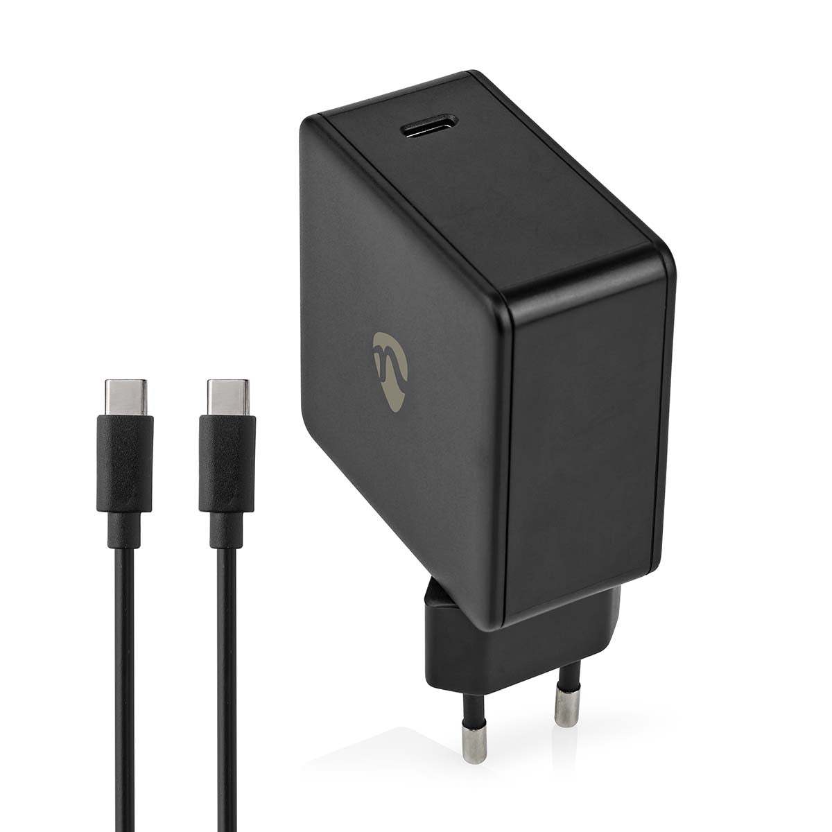 Netzladegerät | 65 W | Schnellladefunktion | 3.0 / 3.25 A A | Anzahl der Ausgänge: 1 | USB-C™ | Type-C™ | 2.00 m | Automatische Spannungswahl