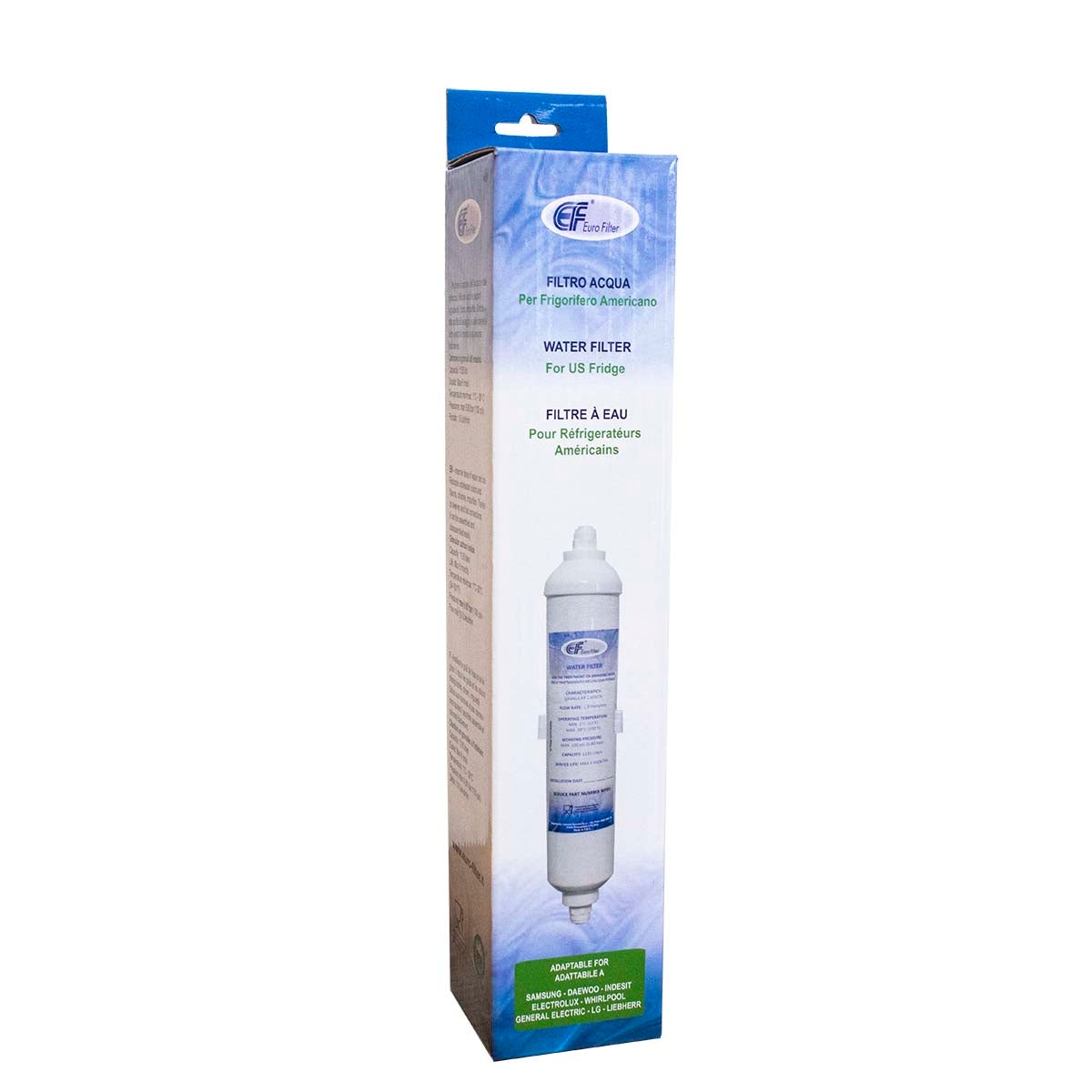 Water filter cartridge for refrigerator