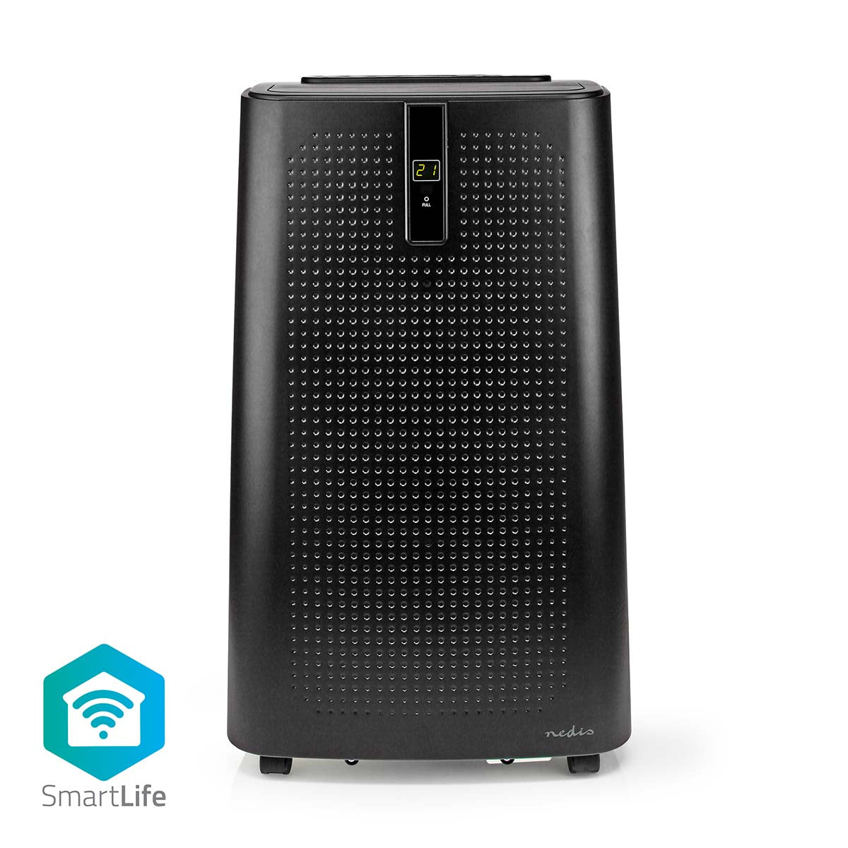 SmartLife 3-in-1-Klimaanlage | Wi-Fi | 12000 BTU | 100 m³ | Entfeuchtung | Android™ / IOS | Energieklasse: A | 3-Geschwindigkeitsstufen | 65 dB | Schwarz