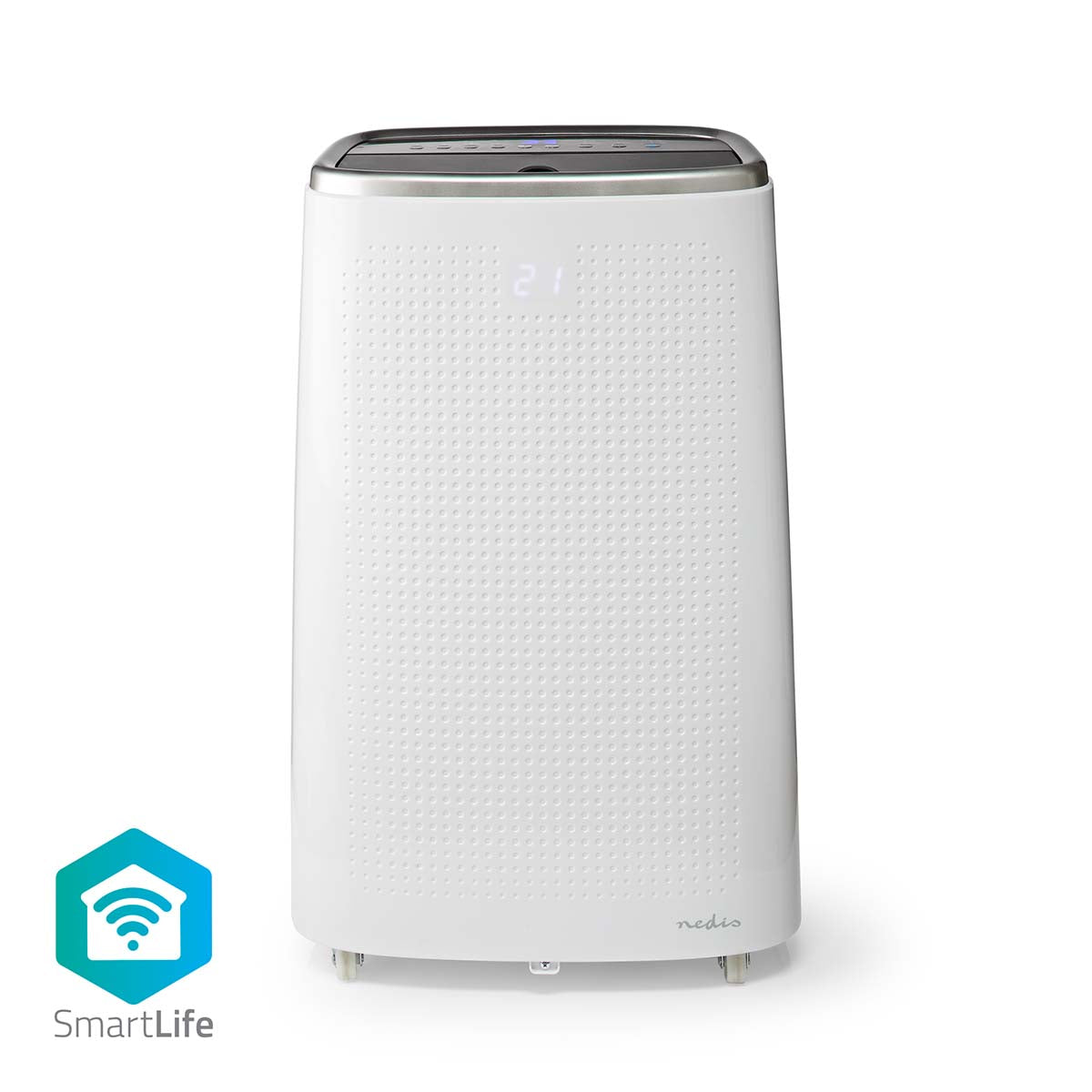 SmartLife 3-in-1-Klimaanlage | Wi-Fi | 14000 BTU | 120 m³ | Entfeuchtung | Android™ / IOS | Energieklasse: A | 3-Geschwindigkeitsstufen | 65 dB | Weiss