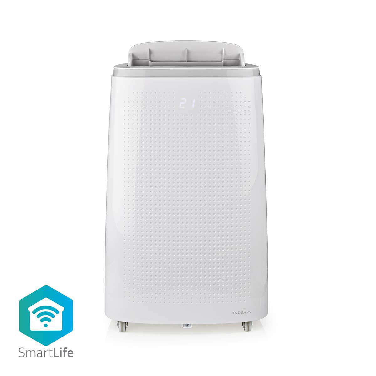 SmartLife 3-in-1-Klimaanlage | Wi-Fi | 16000 BTU | 140 m³ | Entfeuchtung | Android™ / IOS | Energieklasse: A | 3-Geschwindigkeitsstufen | 65 dB | Weiss