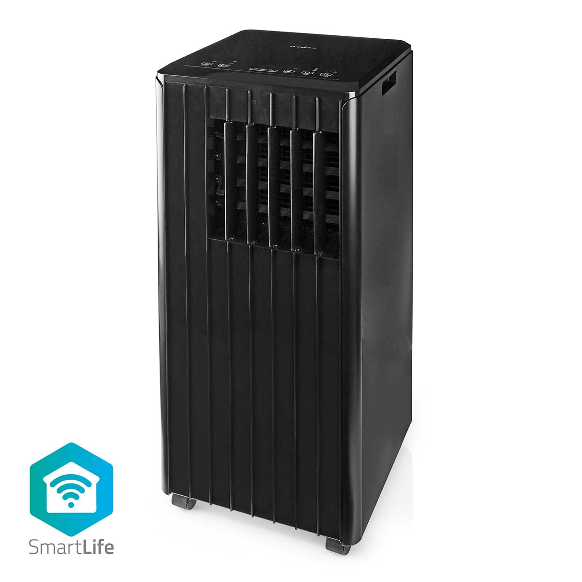 SmartLife 3-in-1-Klimaanlage | Wi-Fi | 9000 BTU | 80 m³ | Entfeuchtung | Android™ / IOS | Energieklasse: A | 3-Geschwindigkeitsstufen | 65 dB | Schwarz