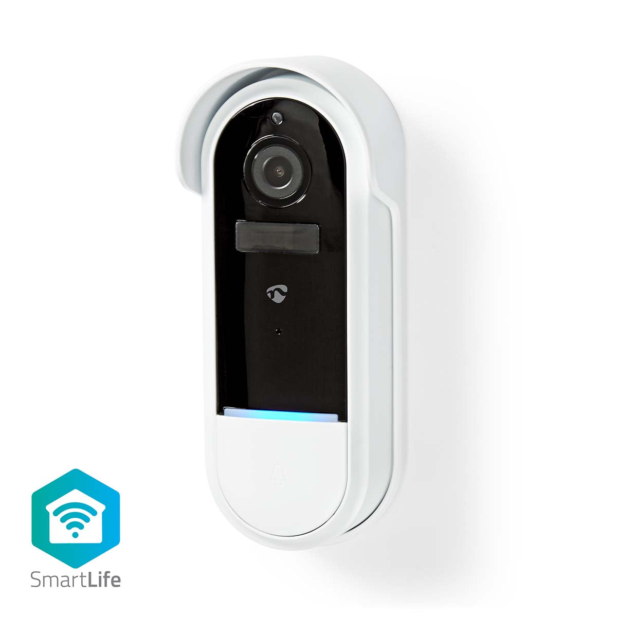 SmartLife Video-Türsprechanlage | Wi-Fi | Batteriebetrieben / Trafo | Full HD 1080p | Cloud Storage (optional) / microSD (not enthalten) | IP54 | mit Bewegungssensor | Nachtsicht | Weiss