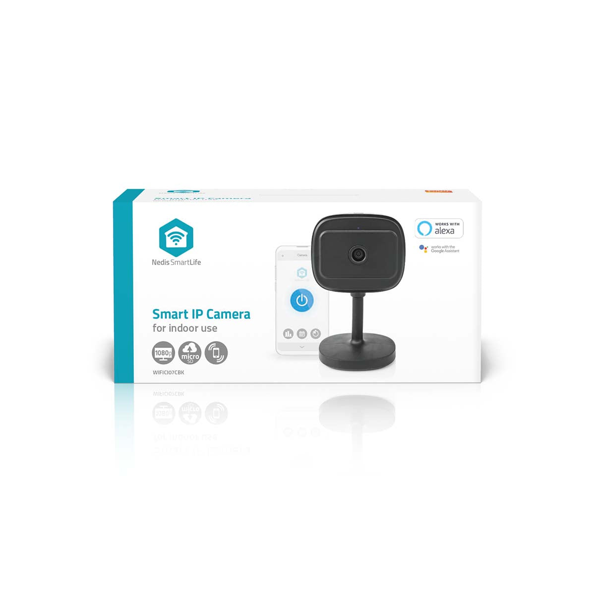 SmartLife Innenkamera | Wi-Fi | Full HD 1080p | Cloud Storage (optional) / microSD (not enthalten) / Onvif | mit Bewegungssensor | Nachtsicht