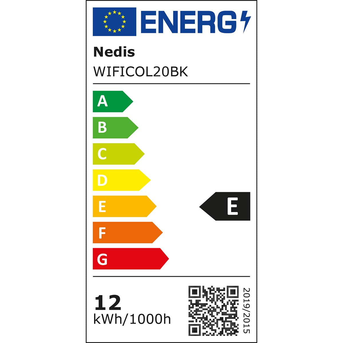 SmartLife Außenkamera | Wi-Fi | Umgebungslicht | Full HD 1080p | IP65 | Cloud Storage (optional) / microSD (not enthalten) / Onvif | 100 - 240 V AC | mit Bewegungssensor | Nachtsicht | Schwarz