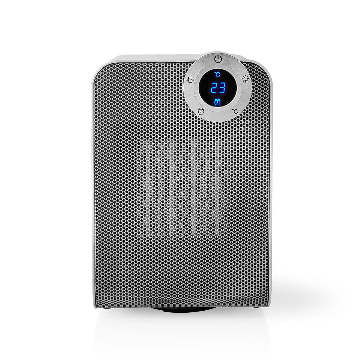 SmartLife Keramik-PTC-Heizlüfter | Wi-Fi | 1800 W | 3 Wärmeeinstellungen | Oszillation | Anzeige | 15 - 35 °C | Android™ / IOS | Weiss