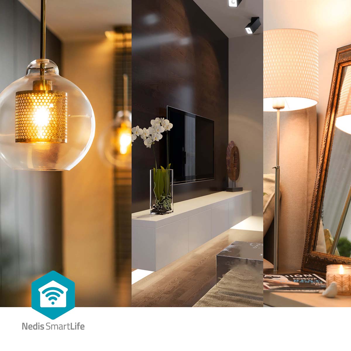 Nedis SmartLife LED-Streifen (2 M) – Wi-Fi, Dimmbar, Warm Bis Kaltweiß, COB-Technik, IP20