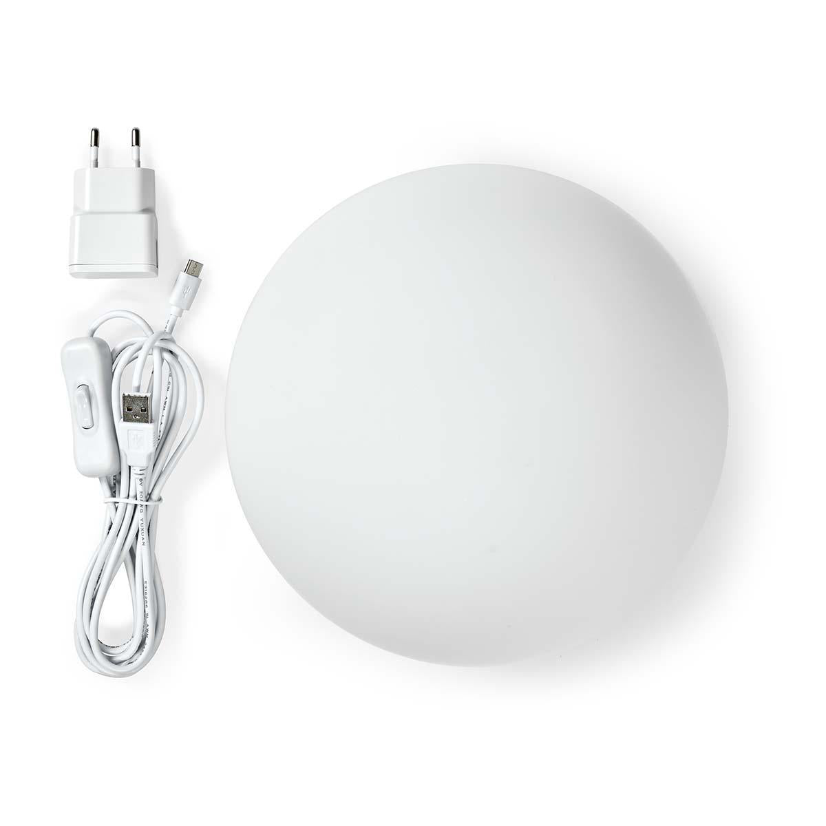 SmartLife Stimmungslicht | Wi-Fi | Rund | | 360 lm | RGB / Warm bis kühlen weiß | 2700 - 6500 K | 5 W | Glas | 1 Stück