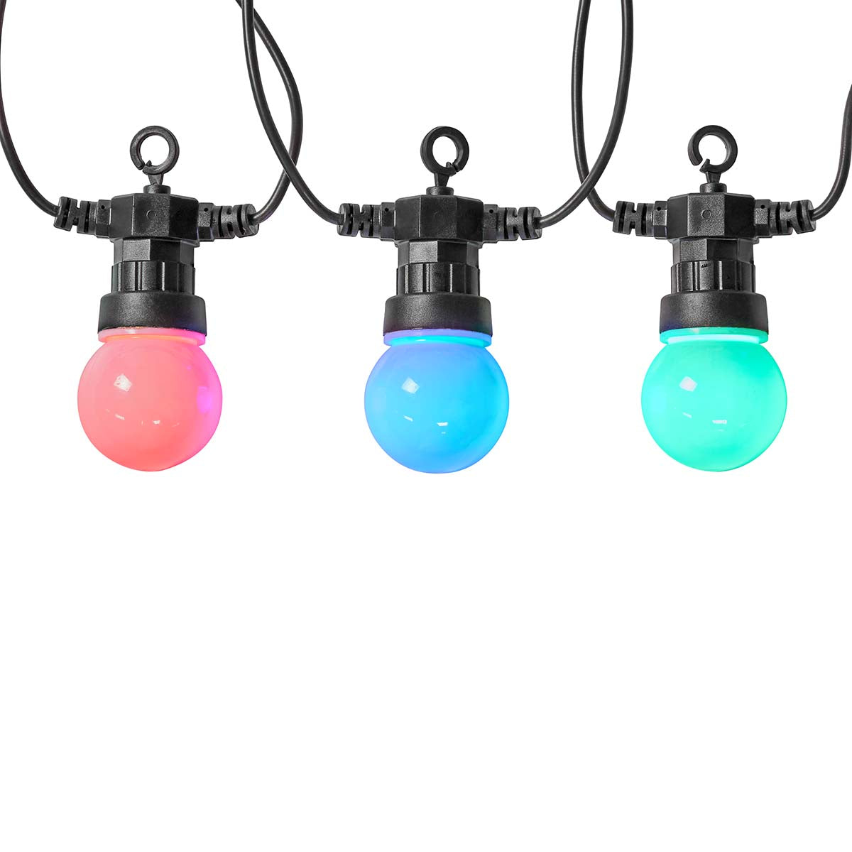 SmartLife Weihnachtsbeleuchtung | Party-Lichter | Wi-Fi | RGB | 10 LED's | 9.00 m | Android™ / IOS | Lampendurchmesser: 50 mm