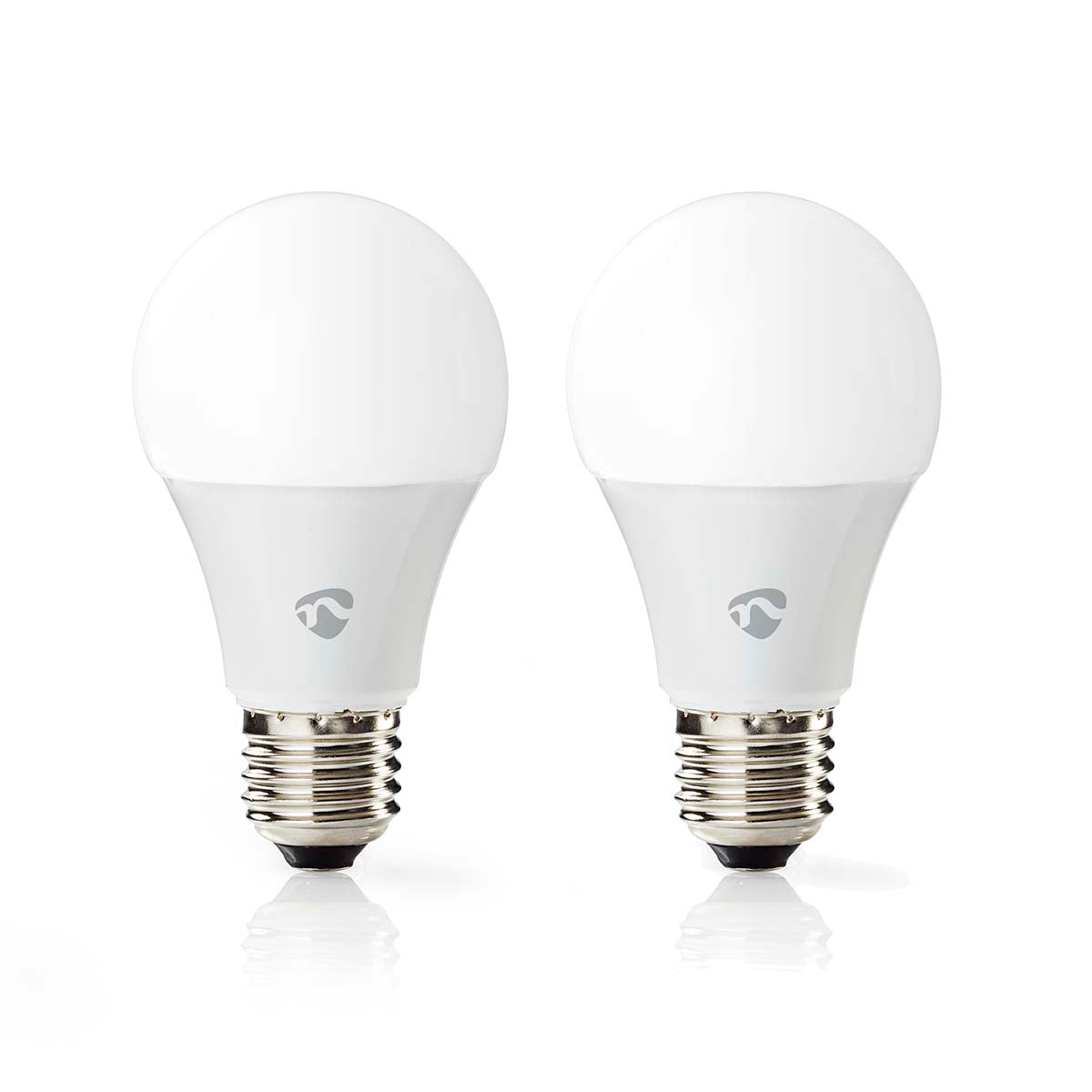 SmartLife Vollfärbige LED-Lampe | Wi-Fi | E27 | 806 lm | 9 W | RGB / Warm bis kühlen weiß | 2700 - 6500 K | Android™ / IOS | Birne | 2 Stück