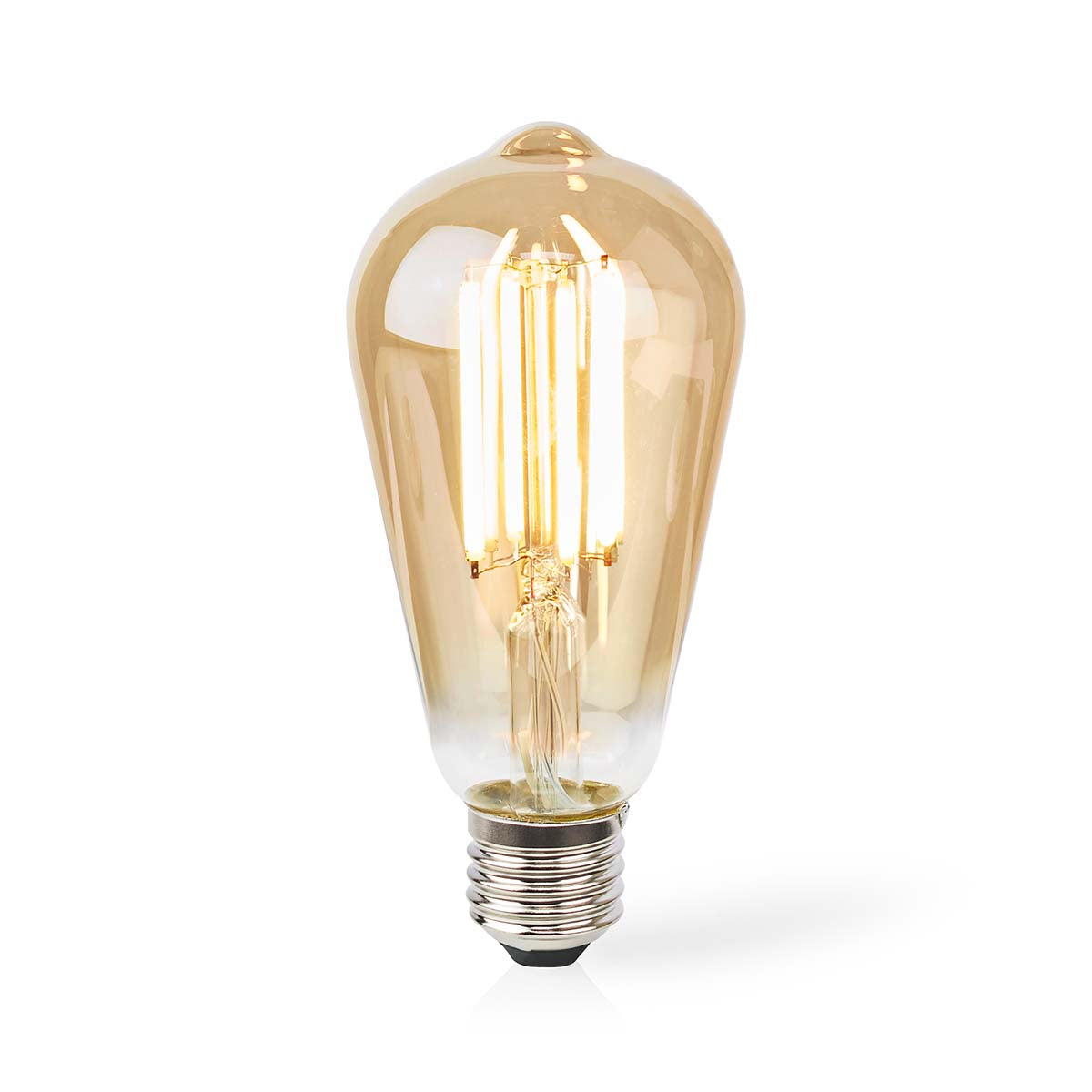 SmartLife LED Filament Lampe | Wi-Fi | E27 | 806 lm | 7 W | Warmweiss | 1800 - 3000 K | Glas | Android™ / IOS | ST64 | 1 Stück