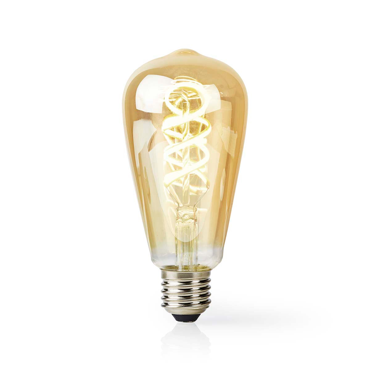 SmartLife LED Filament Lampe | Wi-Fi | E27 | 360 lm | 4.9 W | Warm bis kühlen weiß | 1800 - 6500 K | Glas | Android™ / IOS | ST64 | 1 Stück