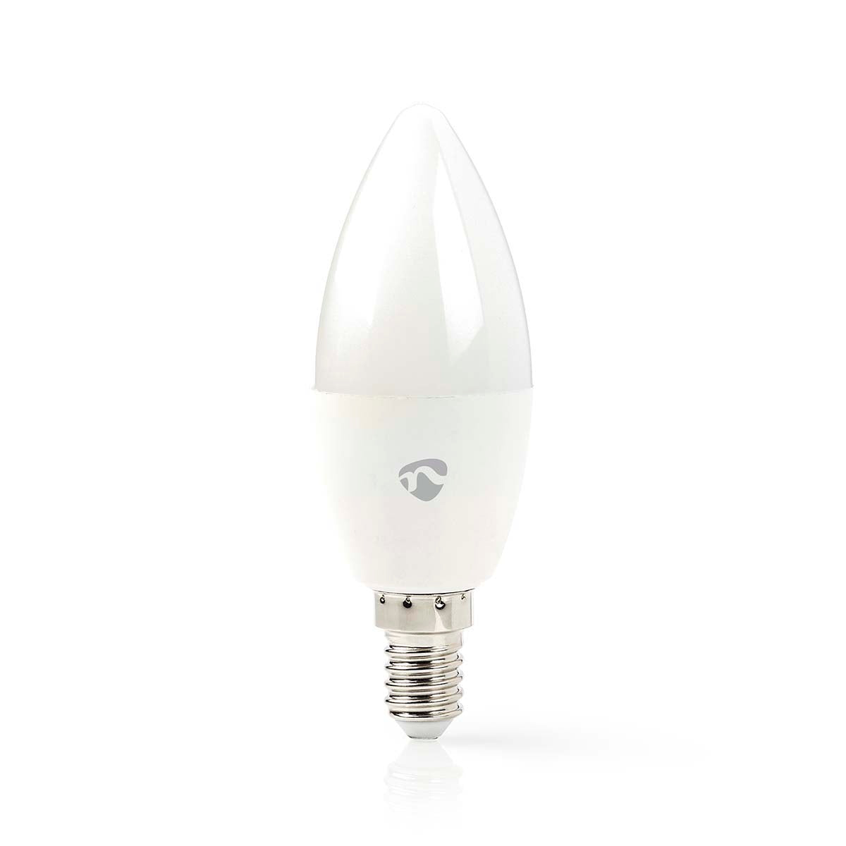 SmartLife-LED-Glühbirne | Wi-Fi | E14 | 470 lm | 4.9 W | Warm bis kühlen weiß | 2700 - 6500 K | Android™ / IOS | Kerze | 1 Stück