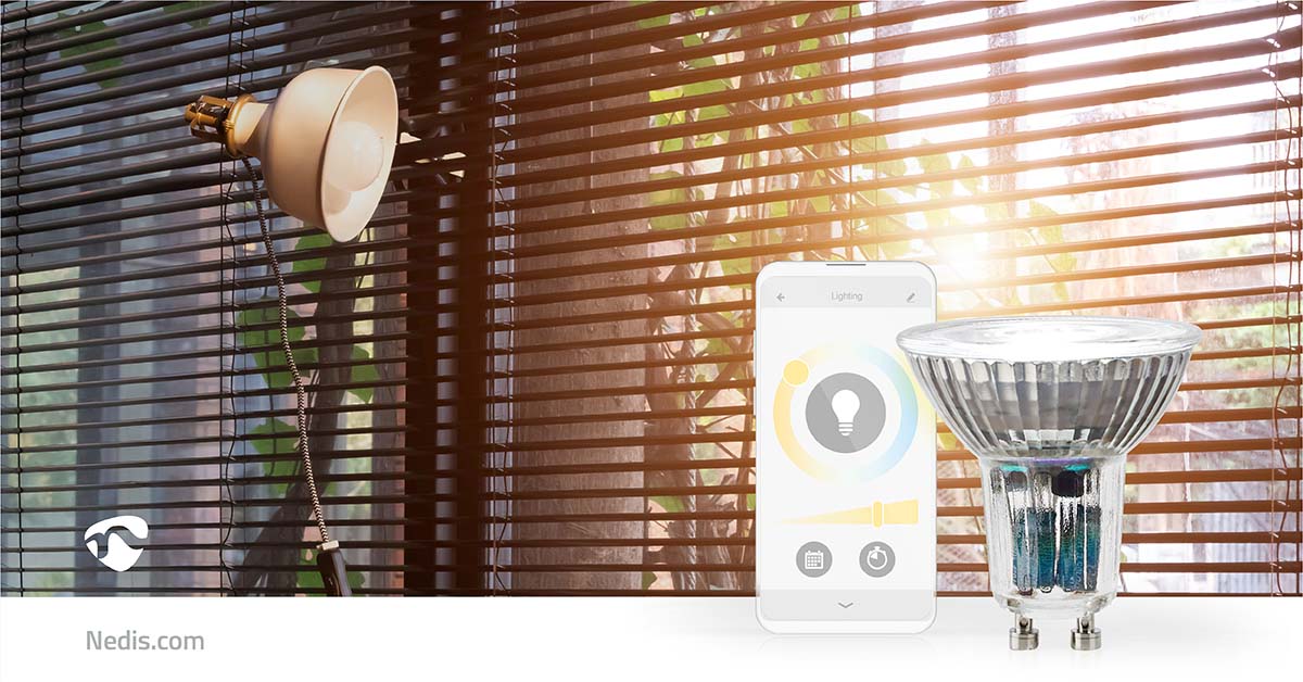 SmartLife LED-Spot | Wi-Fi | GU10 | 345 lm | 4.9 W | Warm bis kühlen weiß | 2700 - 6500 K | Energieklasse: G | Android™ / IOS | PAR16 | 1 Stück