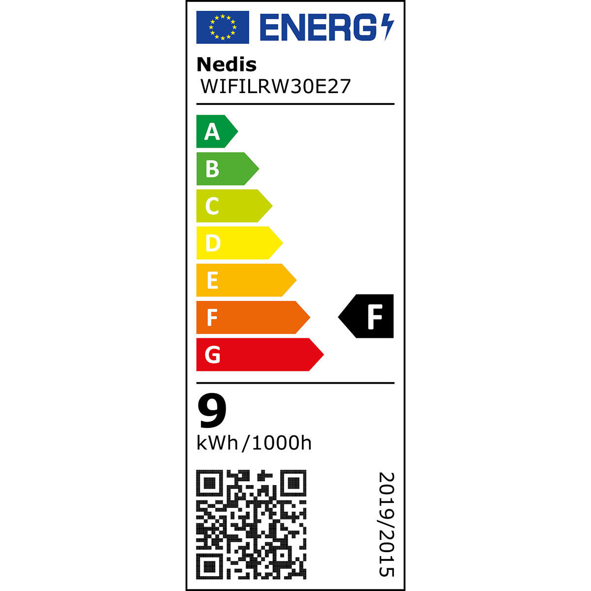 SmartLife-LED-Glühbirne | Wi-Fi | E27 | 806 lm | 9 W | Warm bis kühlen weiß | 2700 - 6500 K | Android™ / IOS | Birne | 3 Stück