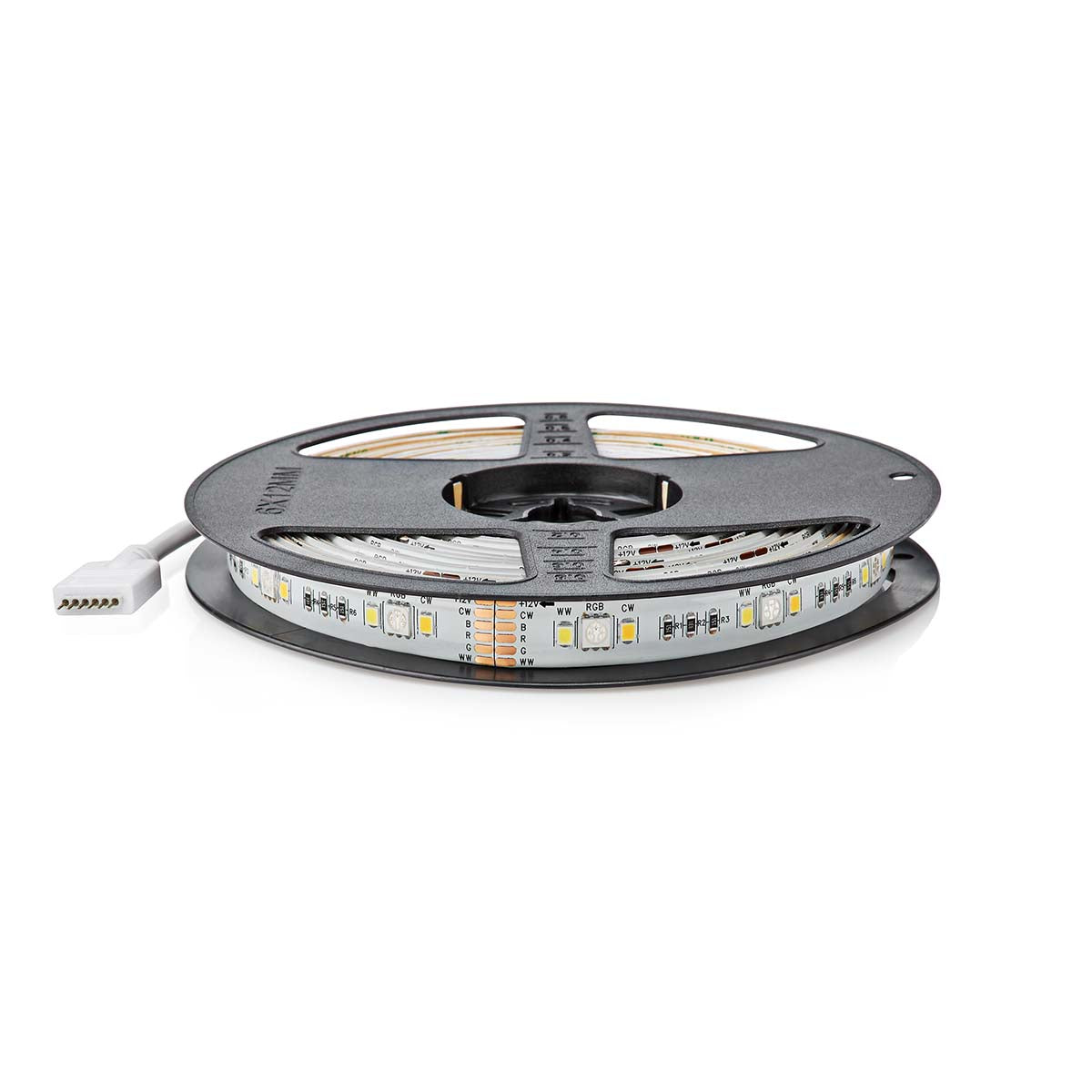 SmartLife LED-Streifen | Wi-Fi | Kaltweiss / RGB / Warmweiss | SMD | 5.00 m | IP44 | 2700 - 6500 K | 960 lm | Android™ / IOS