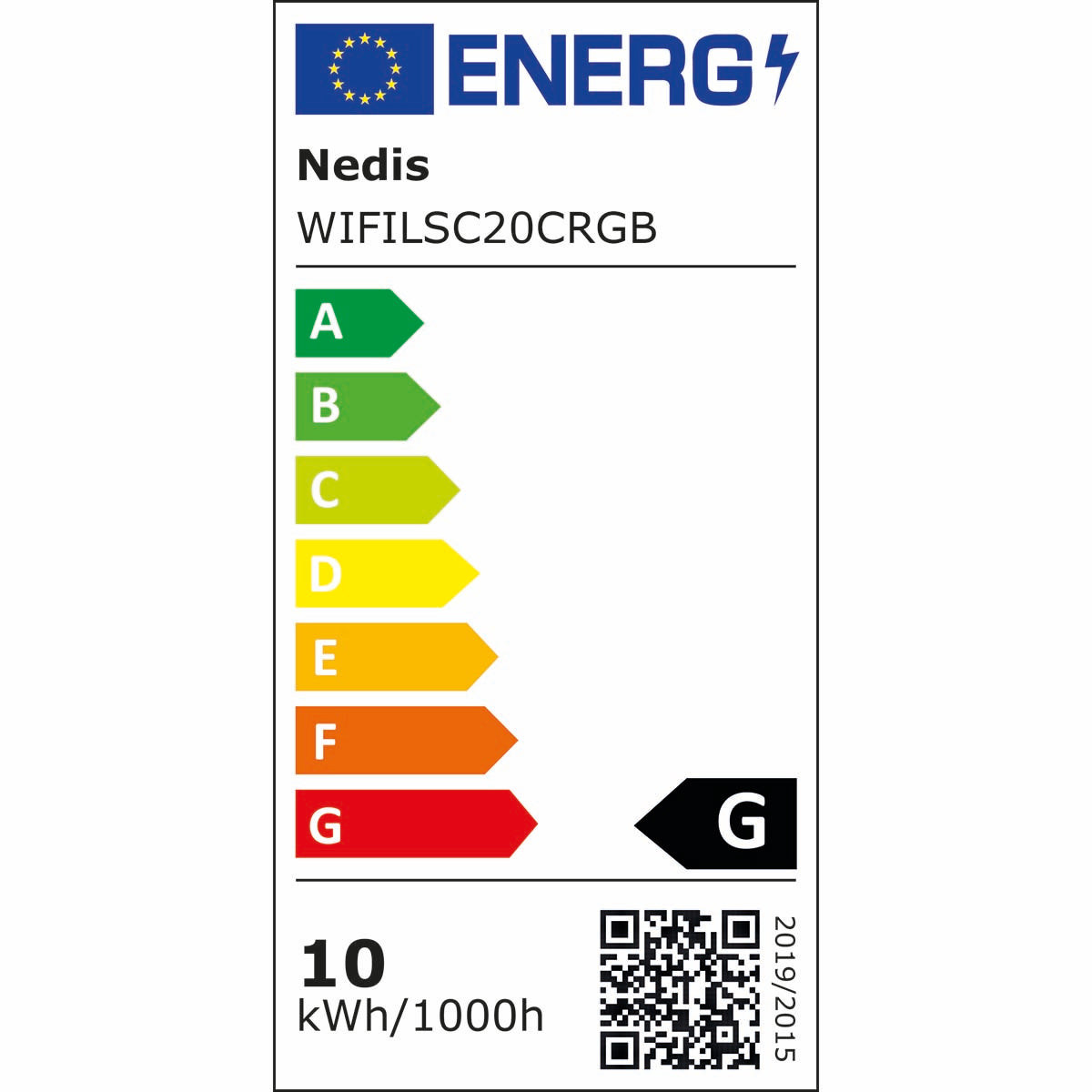 SmartLife LED-Streifen | Wi-Fi | RGB / Warm bis kühlen weiß | COB | 2.00 m | IP20 | 2700 - 6500 K | 860 lm | Android™ / IOS