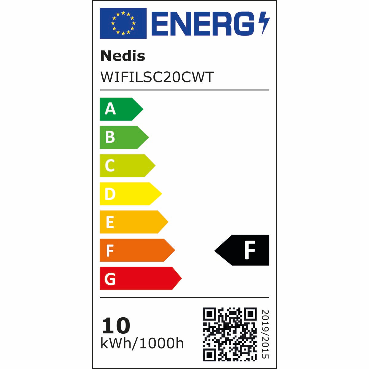 SmartLife LED-Streifen | Wi-Fi | Warm bis kühlen weiß | COB | 2.00 m | IP20 | 2700 - 6500 K | 1000 lm | Android™ / IOS