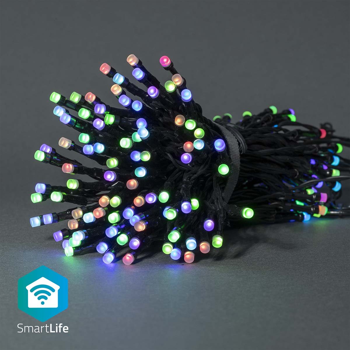 SmartLife Weihnachtsbeleuchtung | Schnur | Wi-Fi | RGB | 84 LED's | 10.0 m | Android™ / IOS