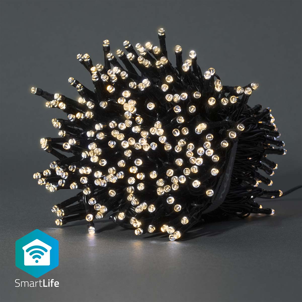 SmartLife Weihnachtsbeleuchtung | Schnur | Wi-Fi | Warmweiss | 400 LED's | 20.0 m | Android™ / IOS