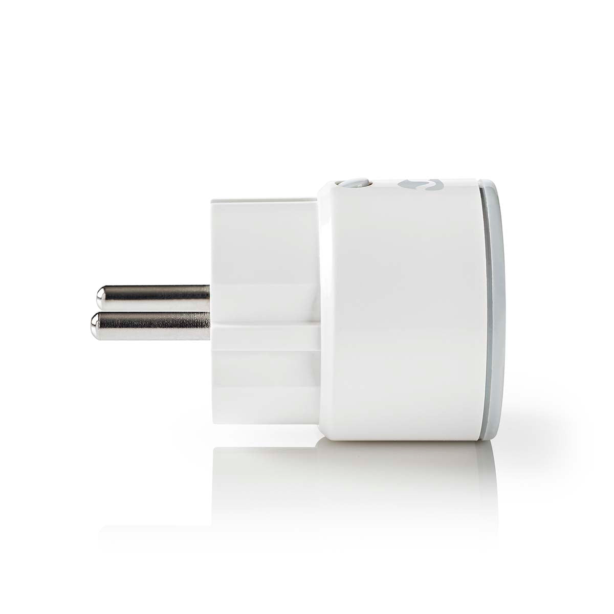 SmartLife Smart Stecker | Wi-Fi | Leistungsmesser | 2500 W | Schutzkontakt / Typ F (CEE 7/7) | -10 - 40 °C | Android™ / IOS | Weiss