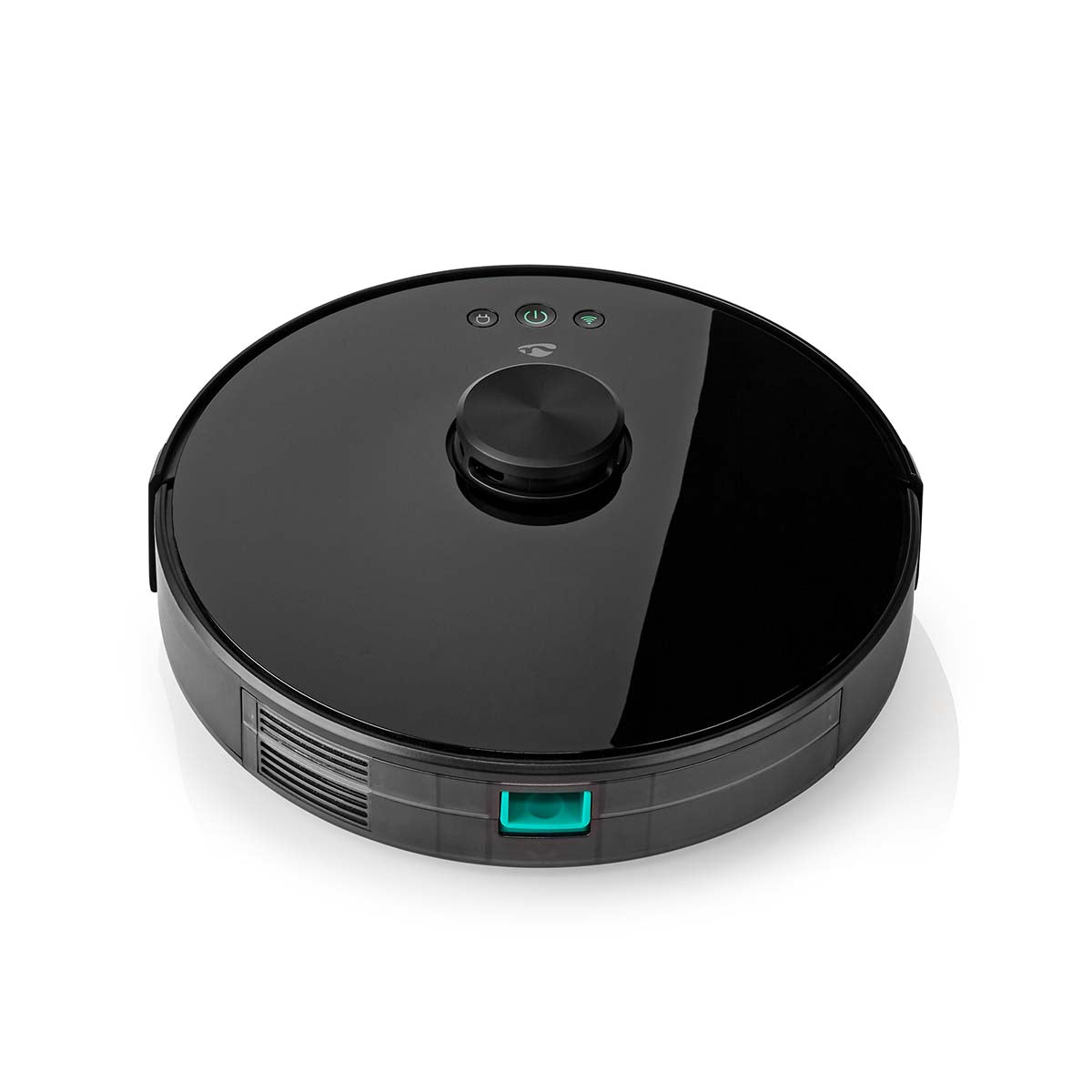 SmartLife Roboter-Staubsauger | Laser-Navigation | Wi-Fi | Kapazität Auffangbehälter: 0.6 l | Automatisches Laden | Maximale Betriebszeit: 120 min | Schwarz | Android™ / IOS