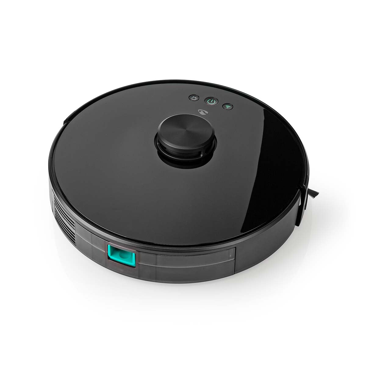 SmartLife Roboter-Staubsauger | Laser-Navigation | Wi-Fi | Kapazität Auffangbehälter: 0.6 l | Automatisches Laden | Maximale Betriebszeit: 120 min | Schwarz | Android™ / IOS