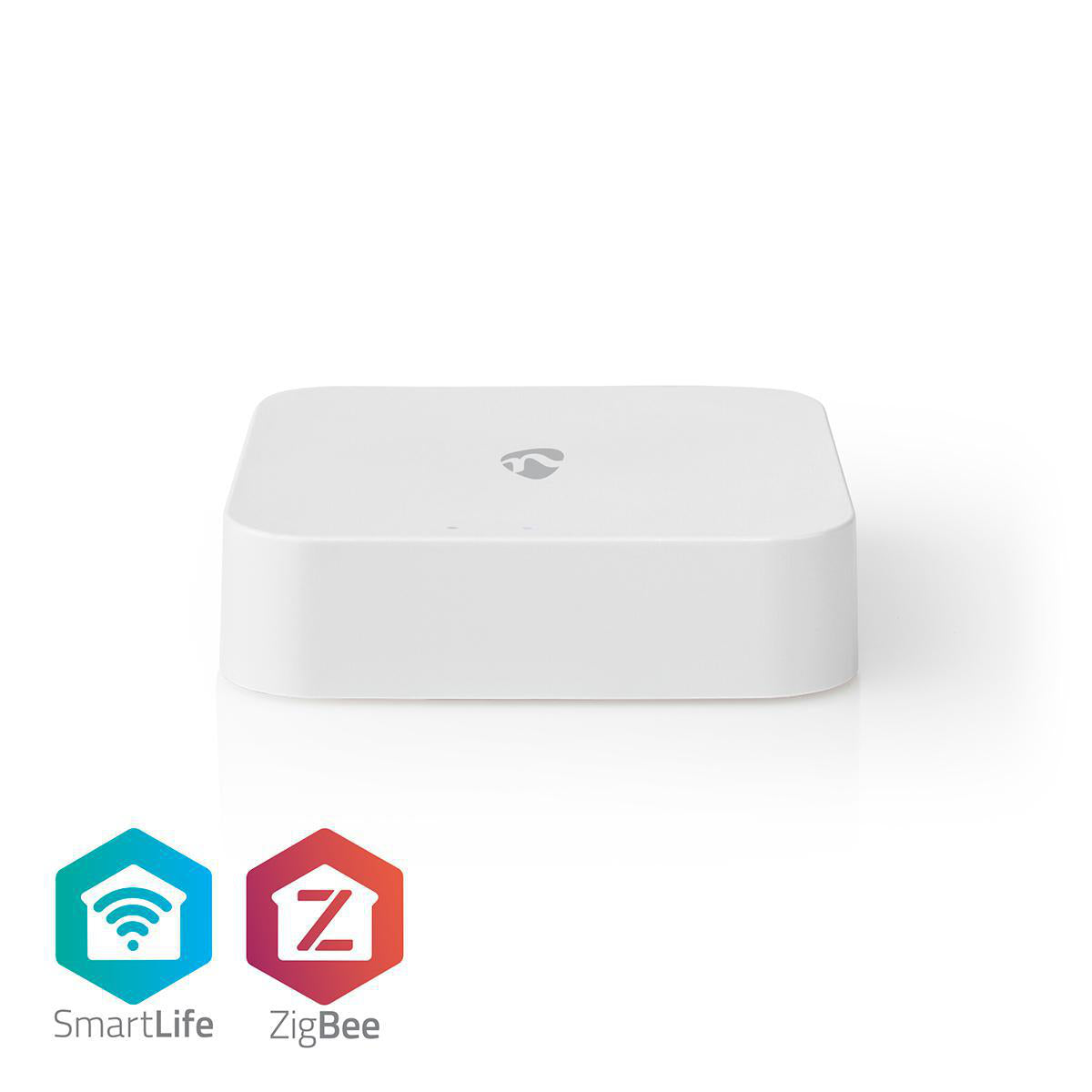 SmartLife Gateway | Zigbee 3.0 | 40 Geräte | Stromversorgung über USB | Android™ / IOS | Weiss