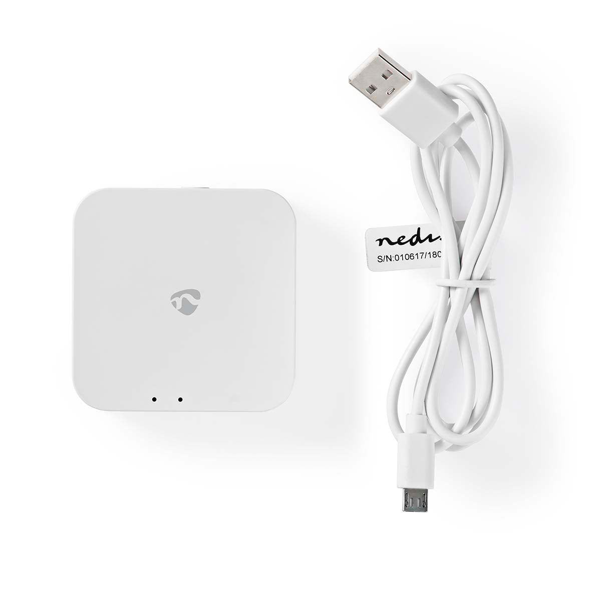 SmartLife Gateway | Zigbee 3.0 | 40 Geräte | Stromversorgung über USB | Android™ / IOS | Weiss