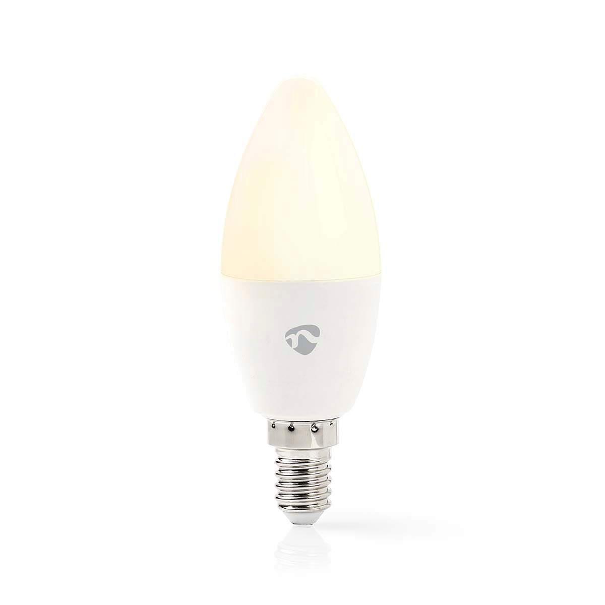 SmartLife Vollfärbige LED-Lampe | Zigbee 3.0 | E14 | 470 lm | 4.9 W | RGB / Warm bis kühlen weiß | 2200 - 6500 K | Android™ / IOS | Kerze | 1 Stück