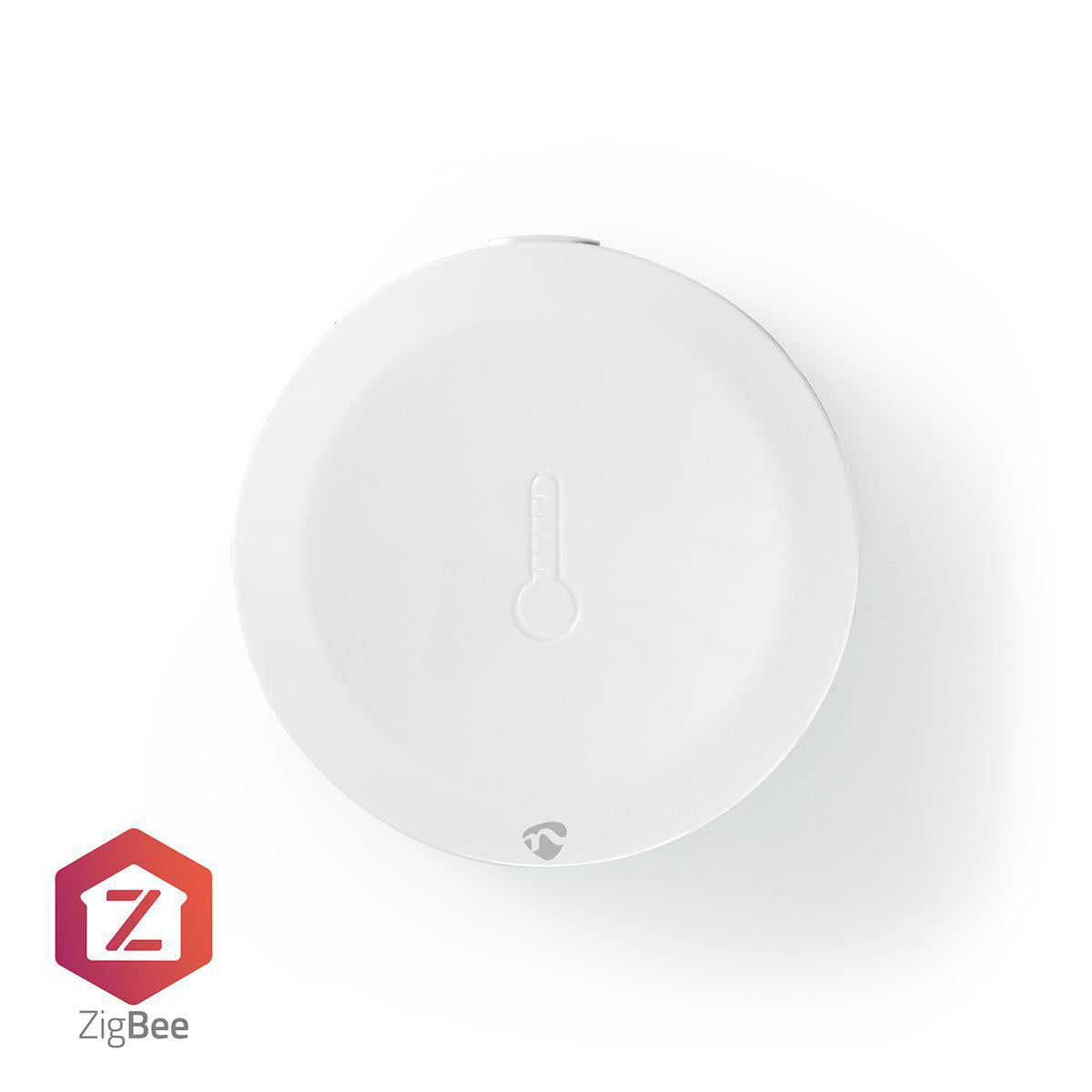 SmartLife-Klimasensor | Zigbee 3.0 | Batteriebetrieben | Android™ / IOS | Weiss