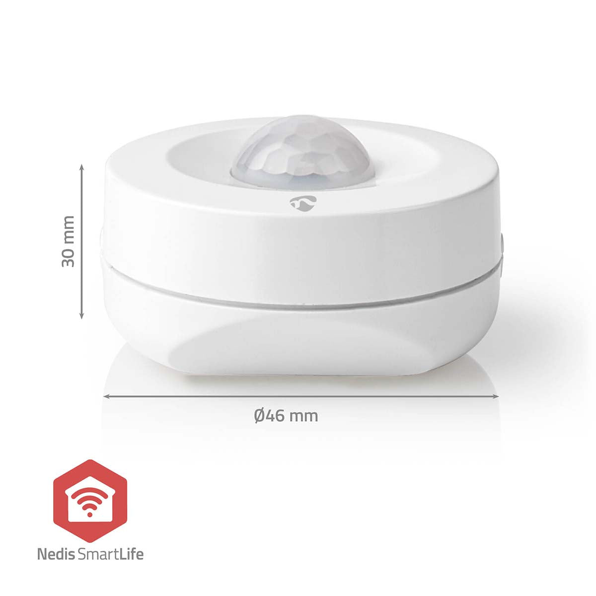 SmartLife-Bewegungssensor | Zigbee 3.0 | Batteriebetrieben | IP20 | Detektorwinkel: 120 ° | Detektorreichweite: 5 m | Max. Batterie-Lebensdauer: 12 Monate | Weiss