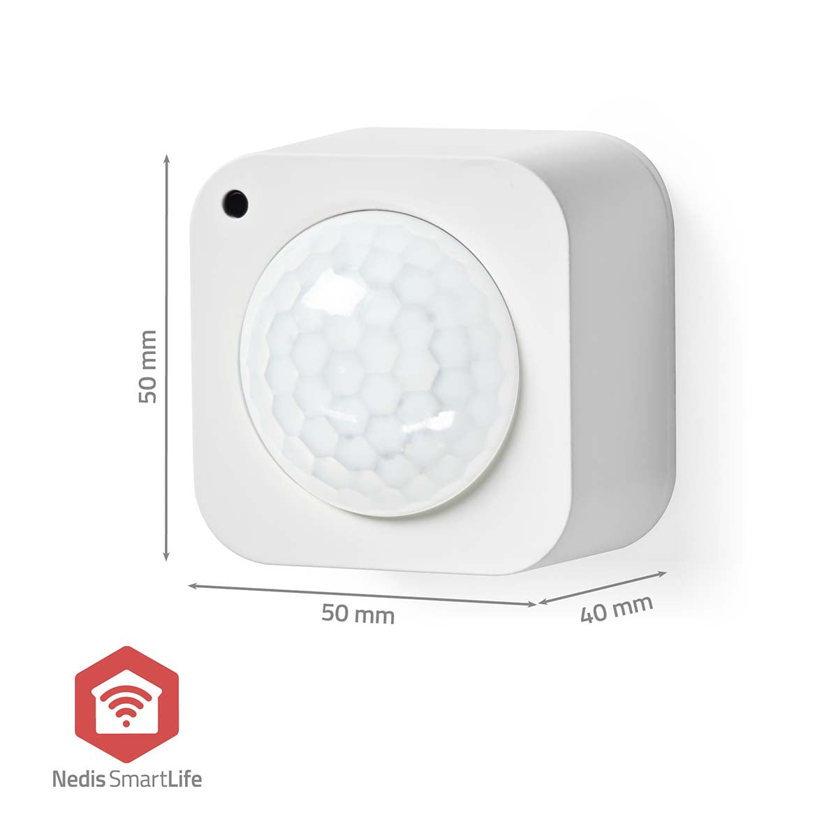 SmartLife-Bewegungssensor | Zigbee 3.0 | Batteriebetrieben / Stromversorgung über USB | Detektorwinkel: 100 ° | Detektorreichweite: 7 m | Max. Batterie-Lebensdauer: 24 Monate | Weiss